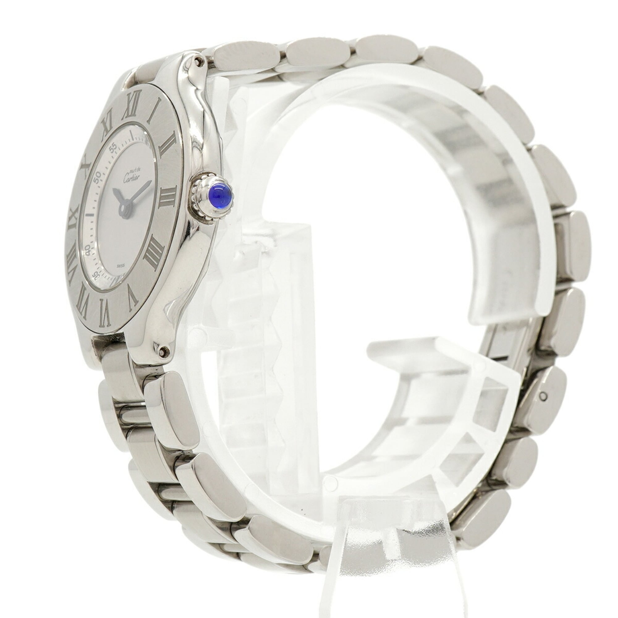Cartier Must 21 SM W10109T2 Silver Dial Women's Watch