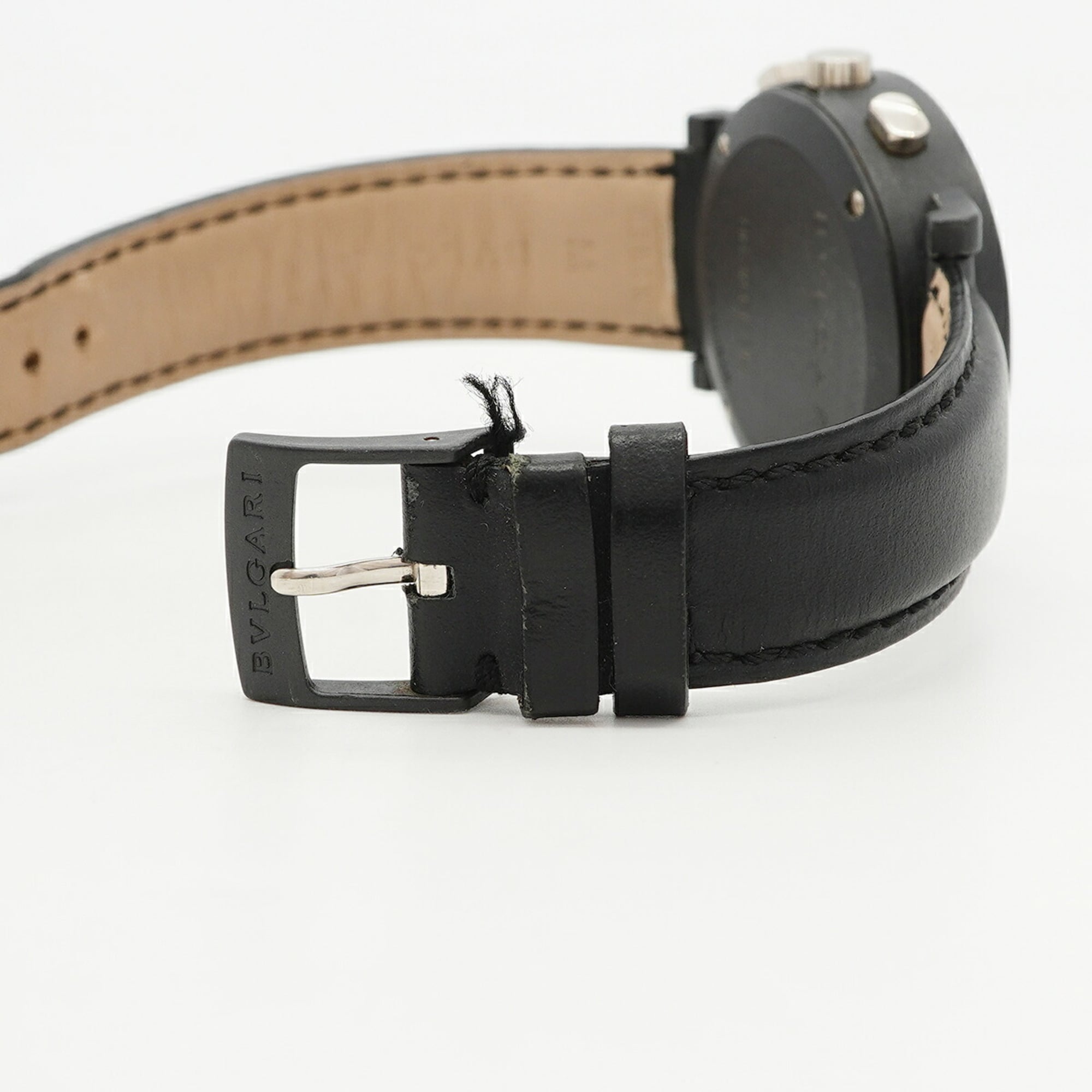 Bulgari Carbon BB38CLCH Black Dial 38mm Watch