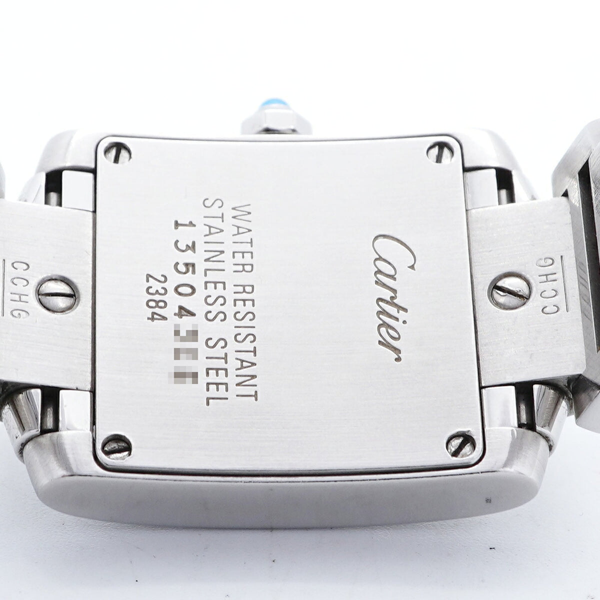 Cartier Tank Française SM W51008Q3 Ivory Dial 20mm Watch
