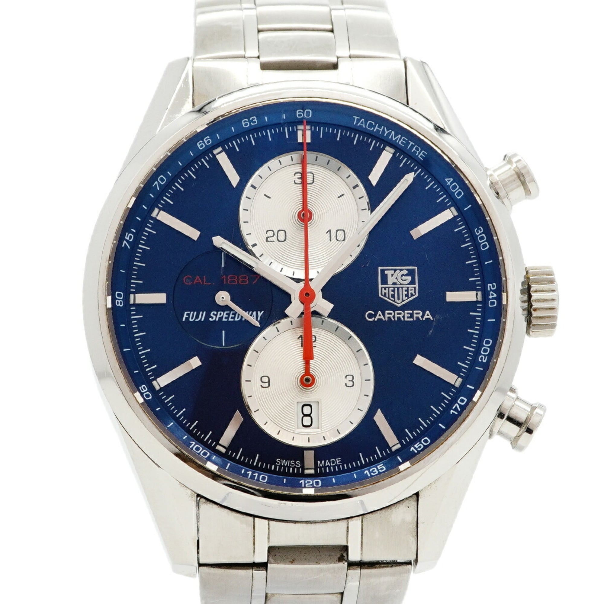 TAG Heuer Carrera Japan Limited Edition Fuji Speedway CAR211B Blue Dial Men's Watch