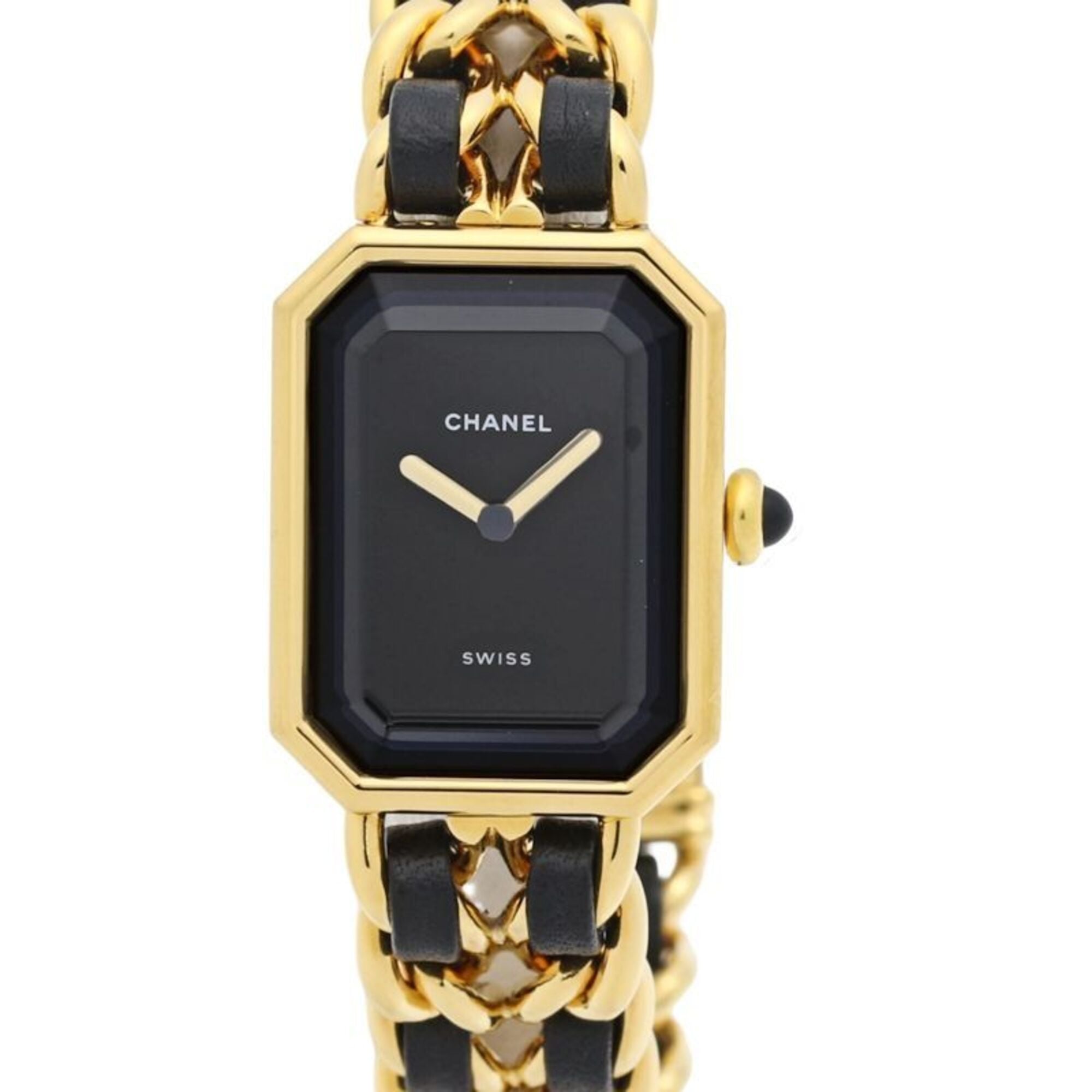 Chanel Premiere H0001 483011003 Black Dial 20mm Watch