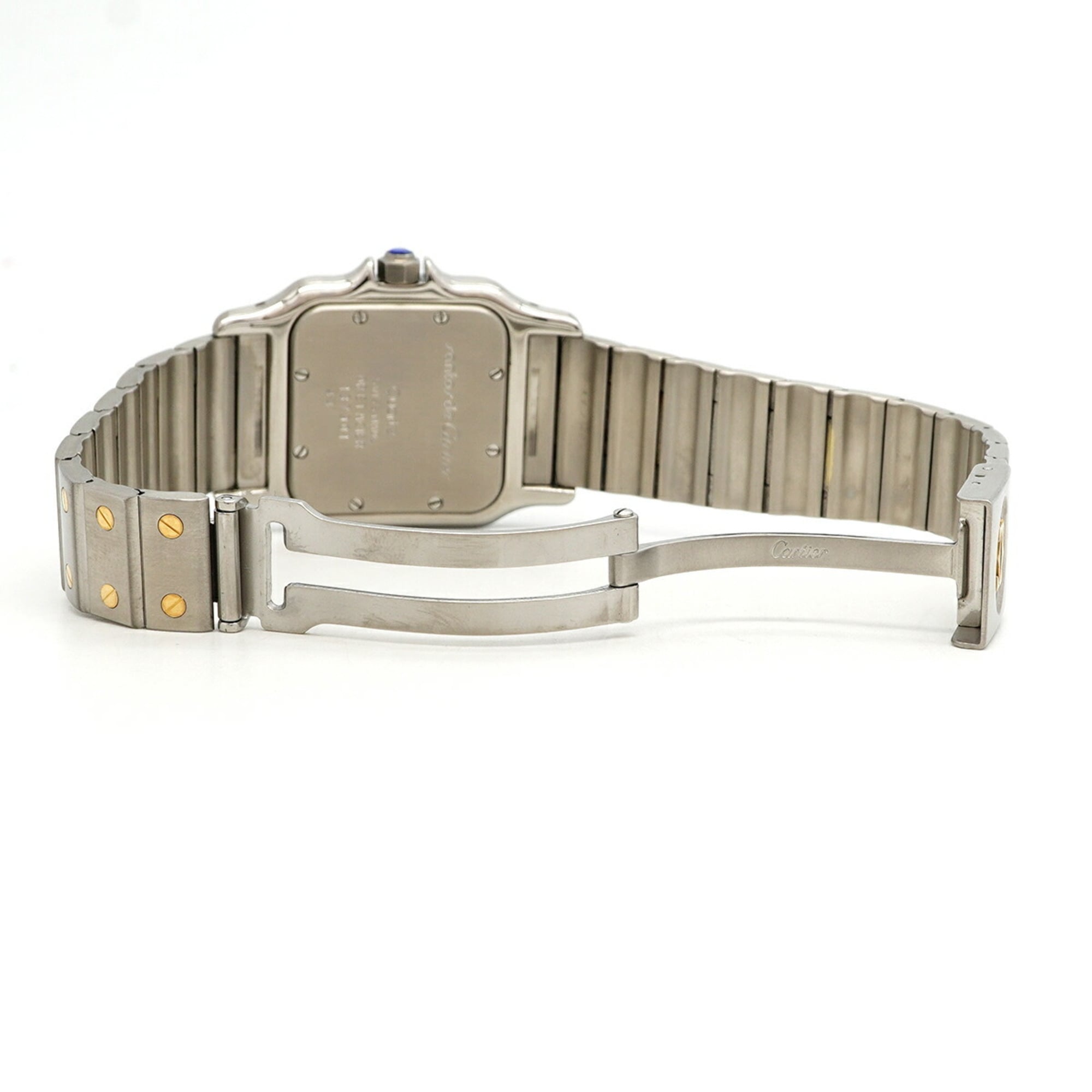 Cartier Santos W20011C4 Ivory Dial Stainless steel 29mm Watch