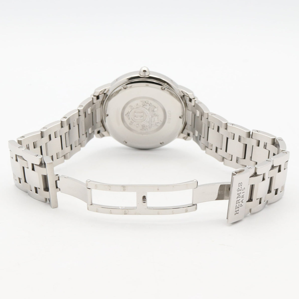 Hermes Clipper Classic CP2.810 Silver Dial 39mm Watch
