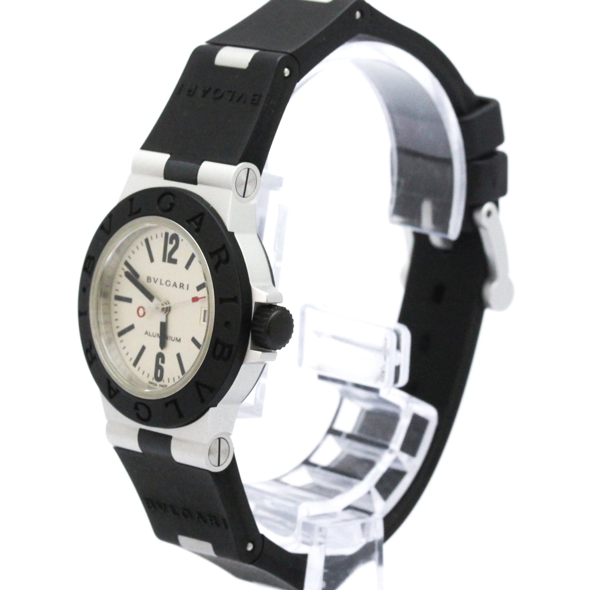Bulgari Aluminium AL29A Silver Dial 29mm Watch
