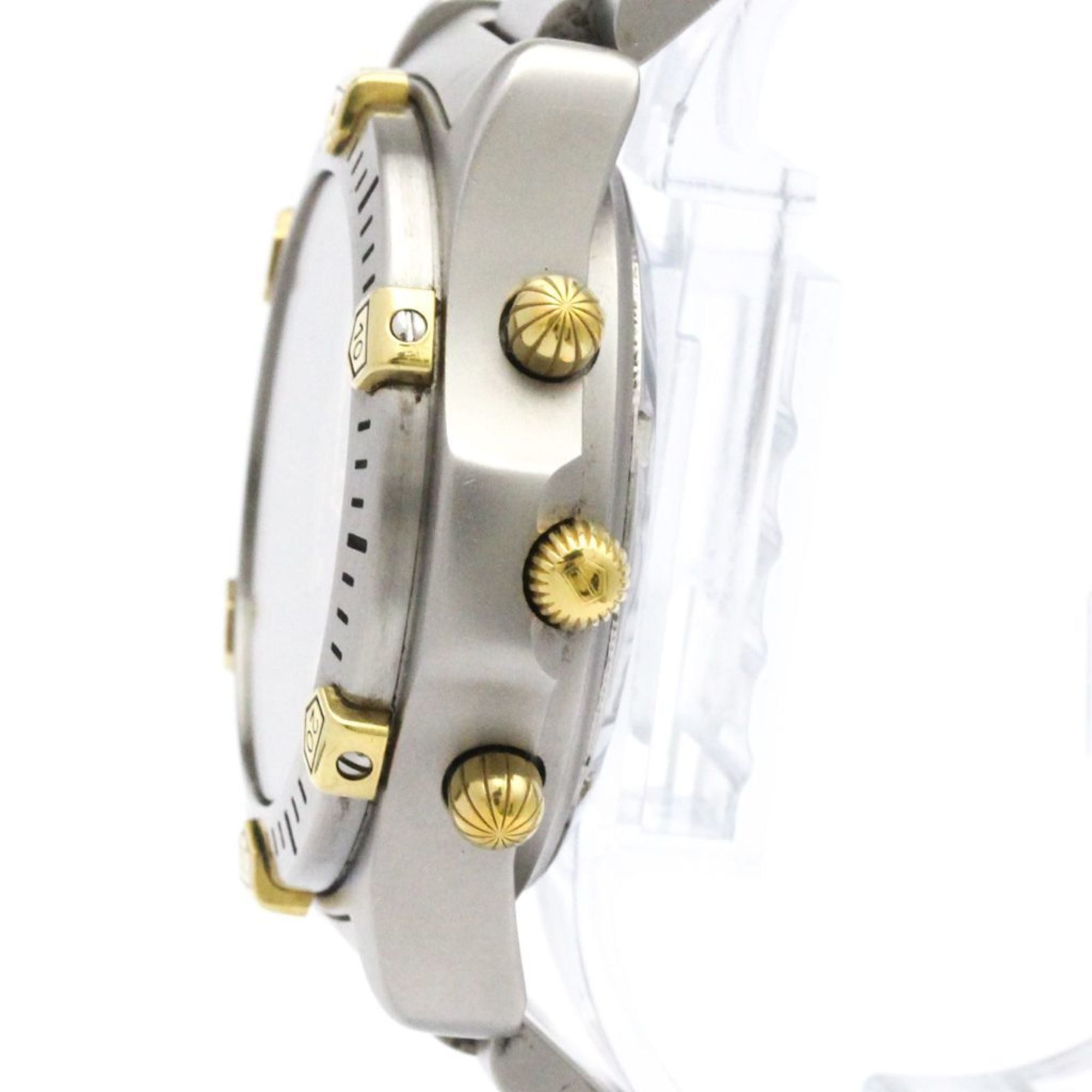 TAG HEUER 2000 Chronograph Gold Plated Steel Automatic Mens Watch 165.306