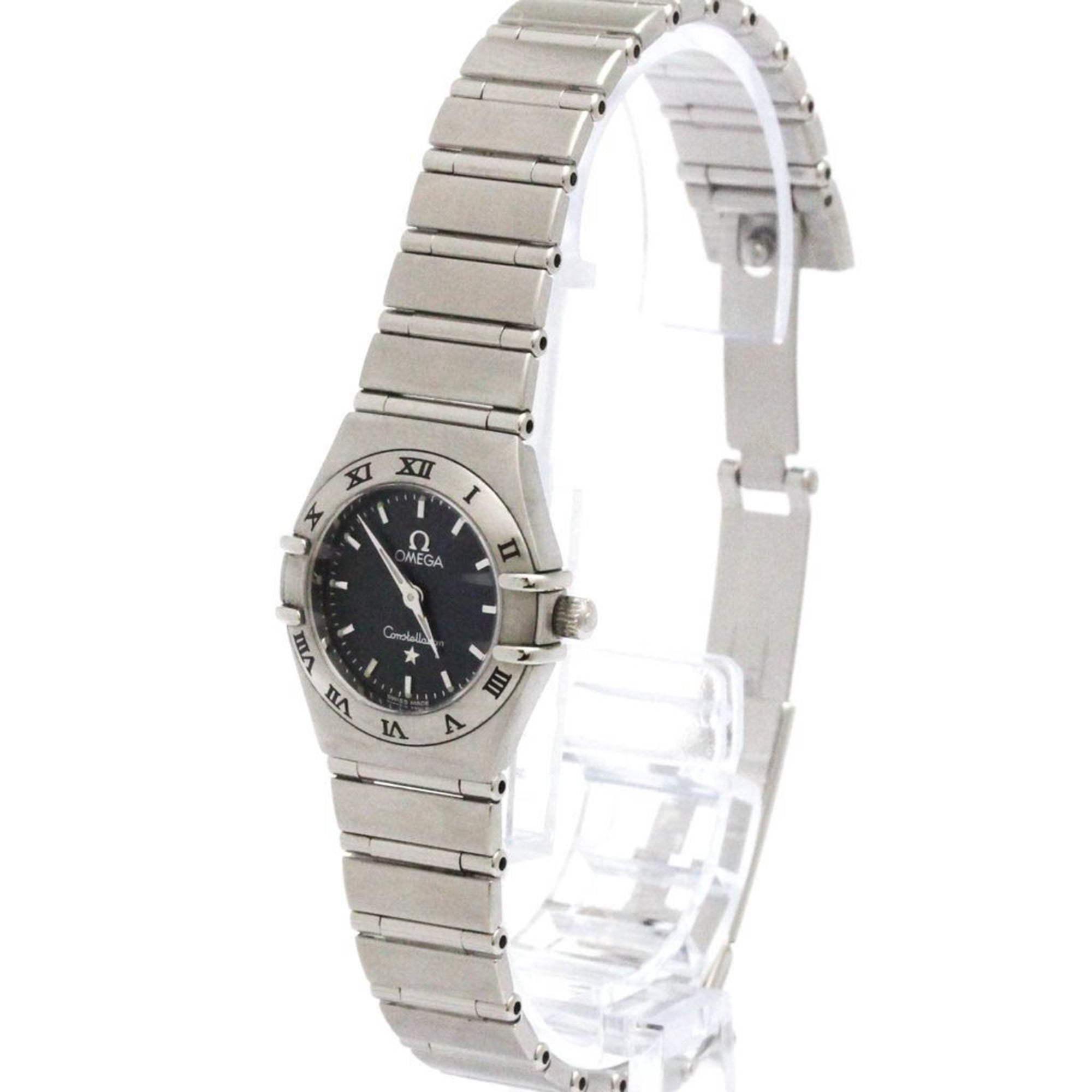OMEGA Constellation Steel Quartz Ladies Watch 1572.40 Polished