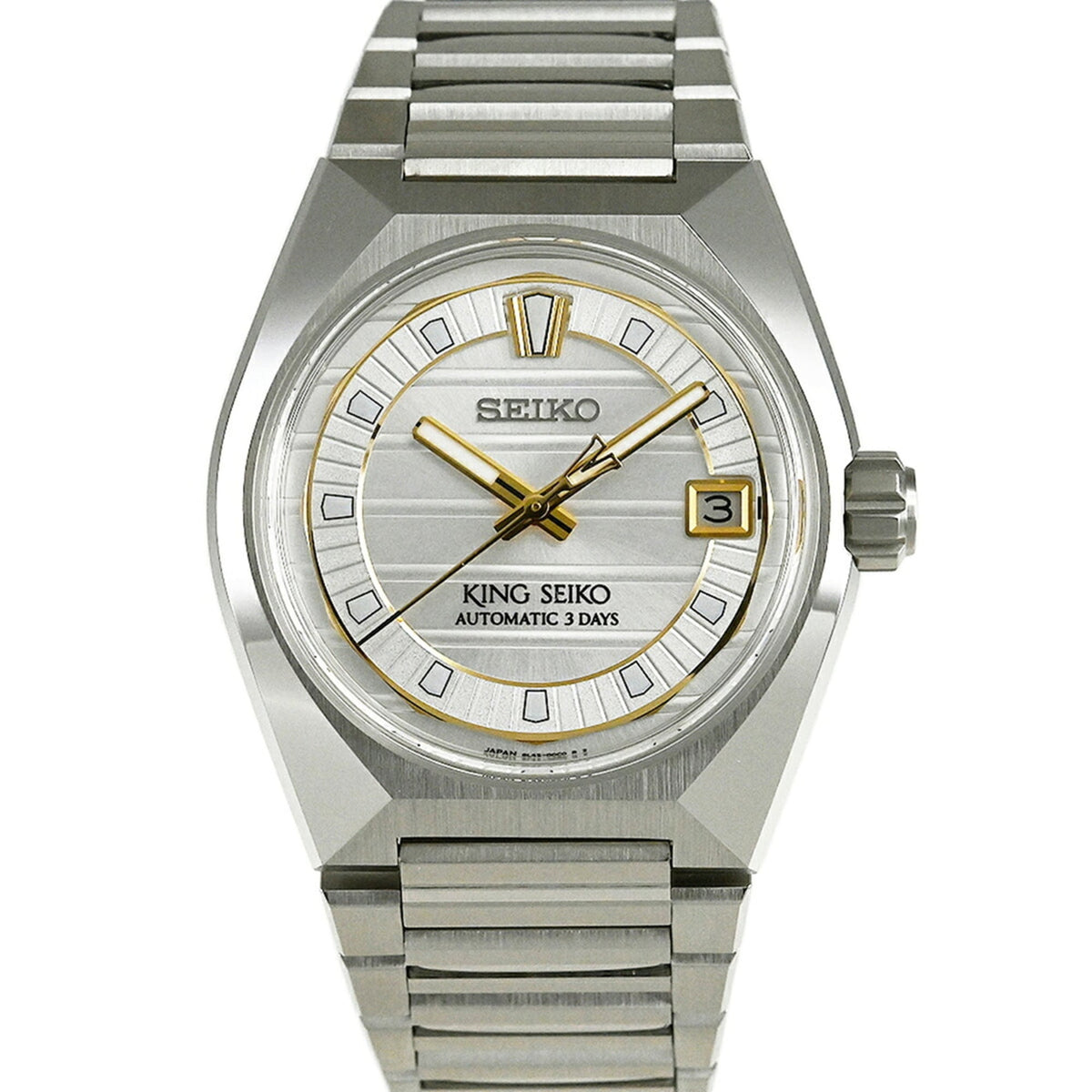 Seiko King Seiko VANAC SDKV005 Silver Dial 41mm Watch