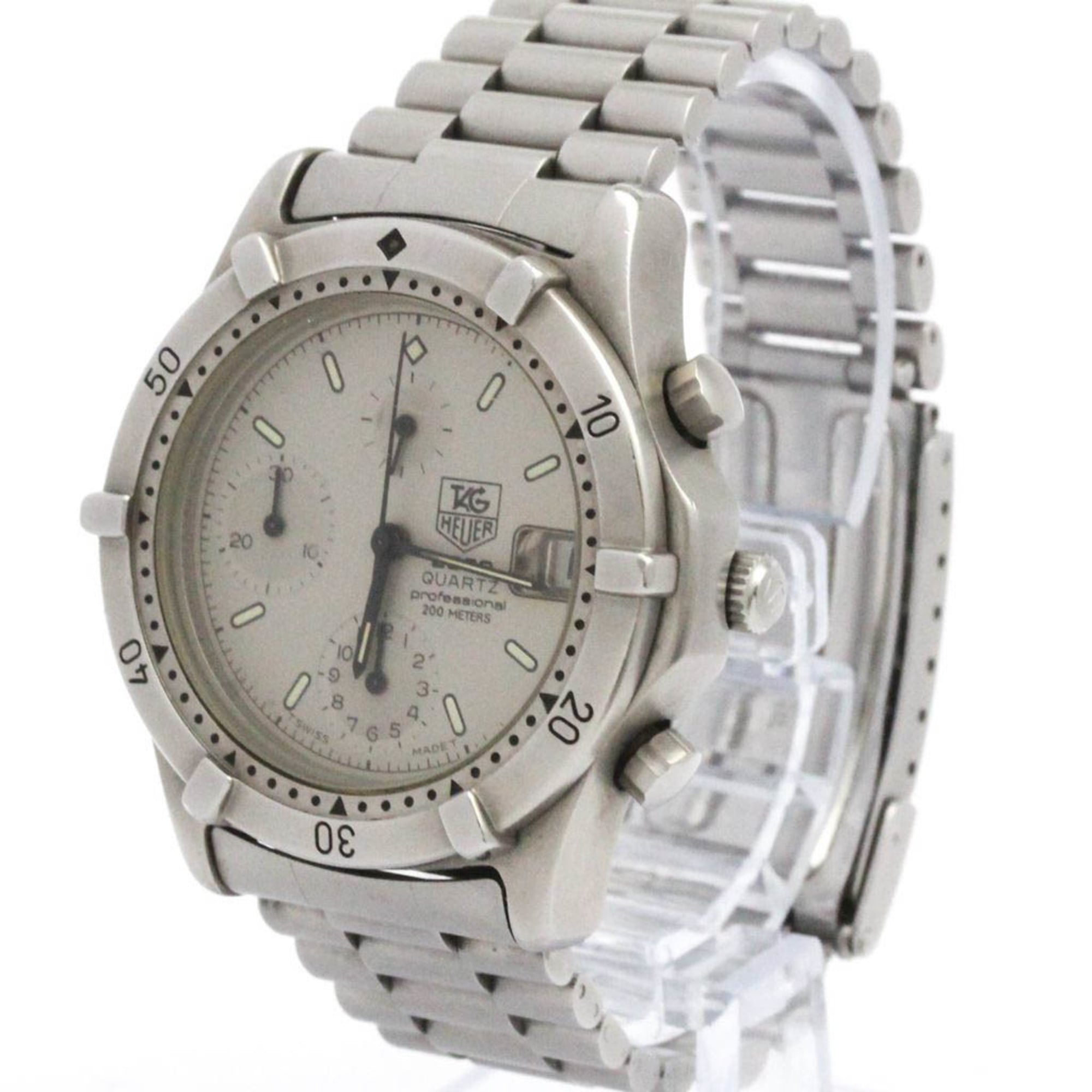 TAG HEUER 2000 Series Steel Quartz Mens Watch 262.206 1