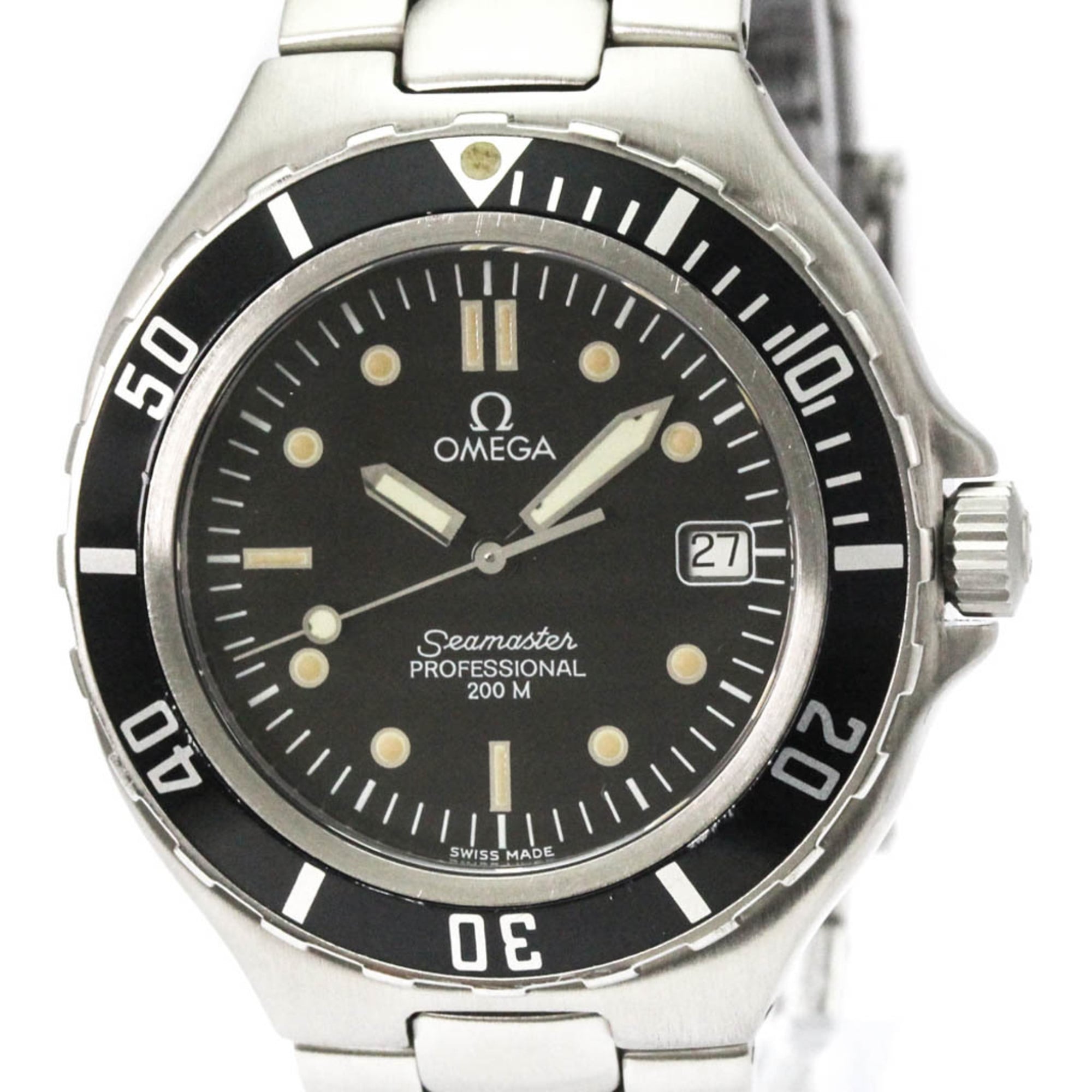 OMEGA Seamaster Professional 200M Quartz Mens Watch 396.1052 Polished