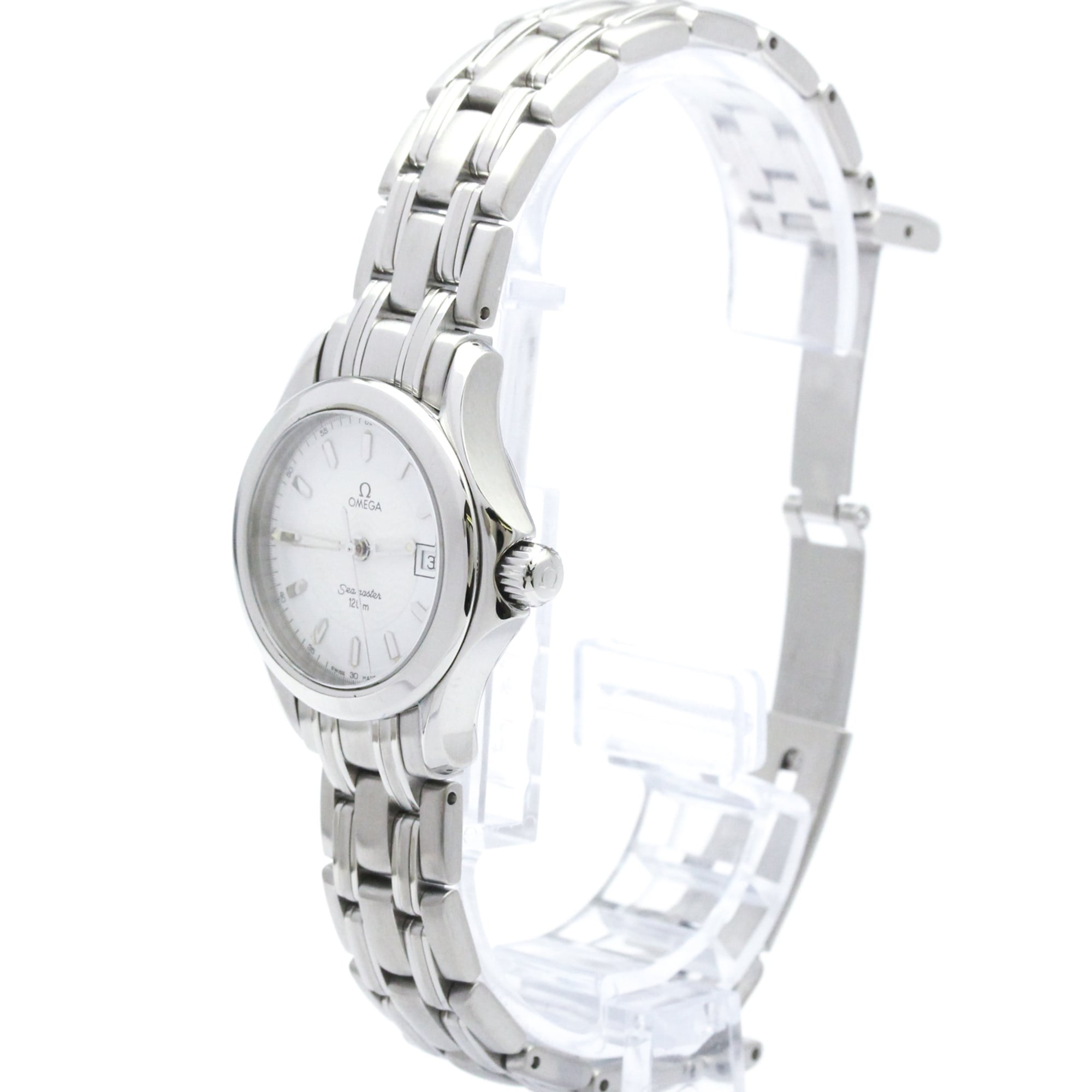 Omega Seamaster 2581.21 White Dial 26mm Watch