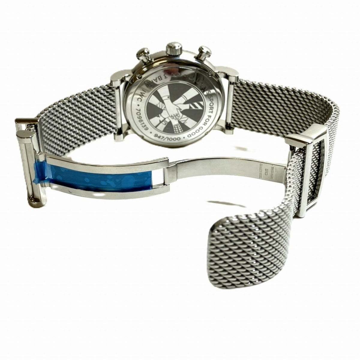 IWC Schaffhausen Portofino Chronograph 39 Laureus Sport for Gut IW391408 Zifferblatt 38 mm Uhr