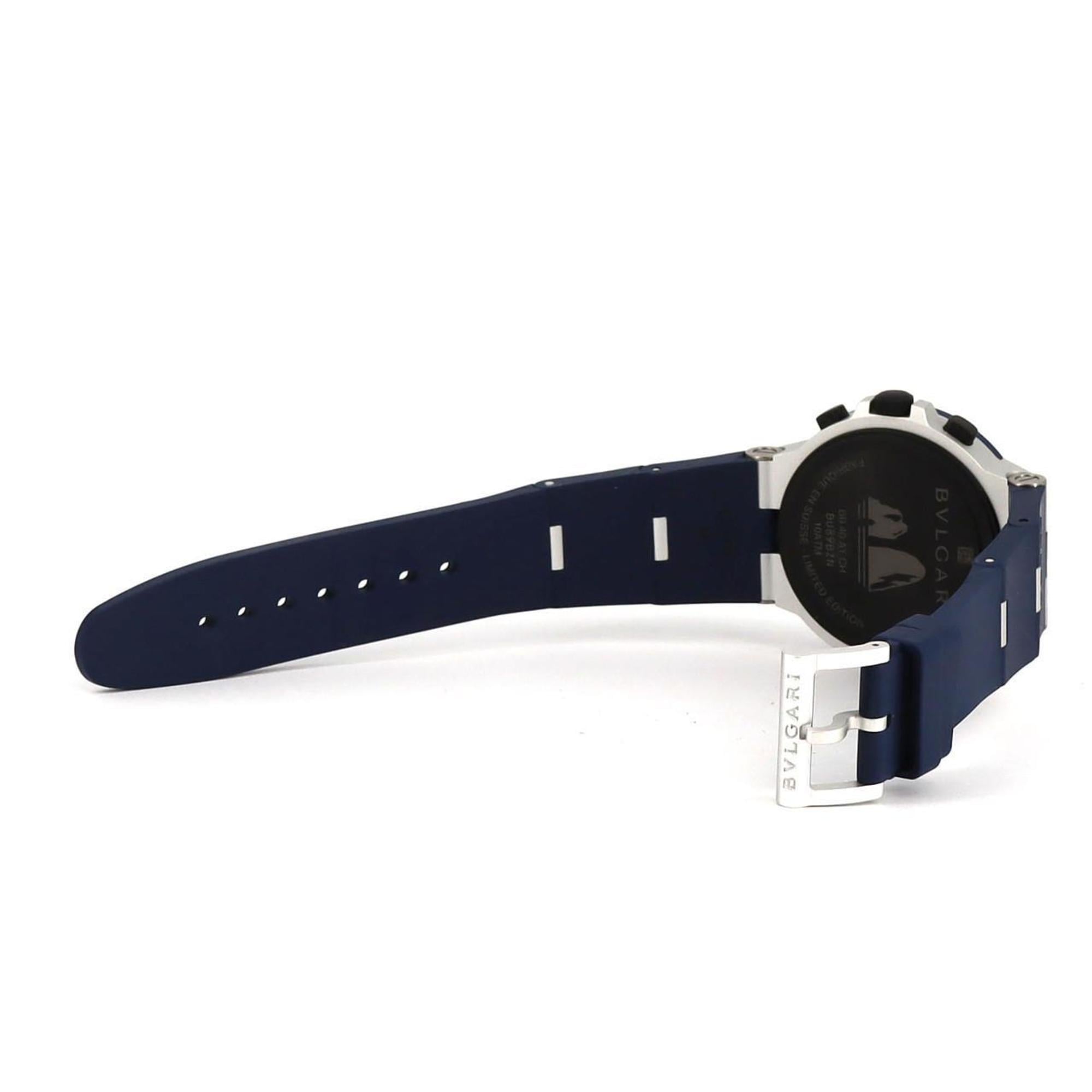 BVLGARI Aluminium Chronograph Capri LIMITED BB40ATCH 103844 ArmbanduhrAutomatik