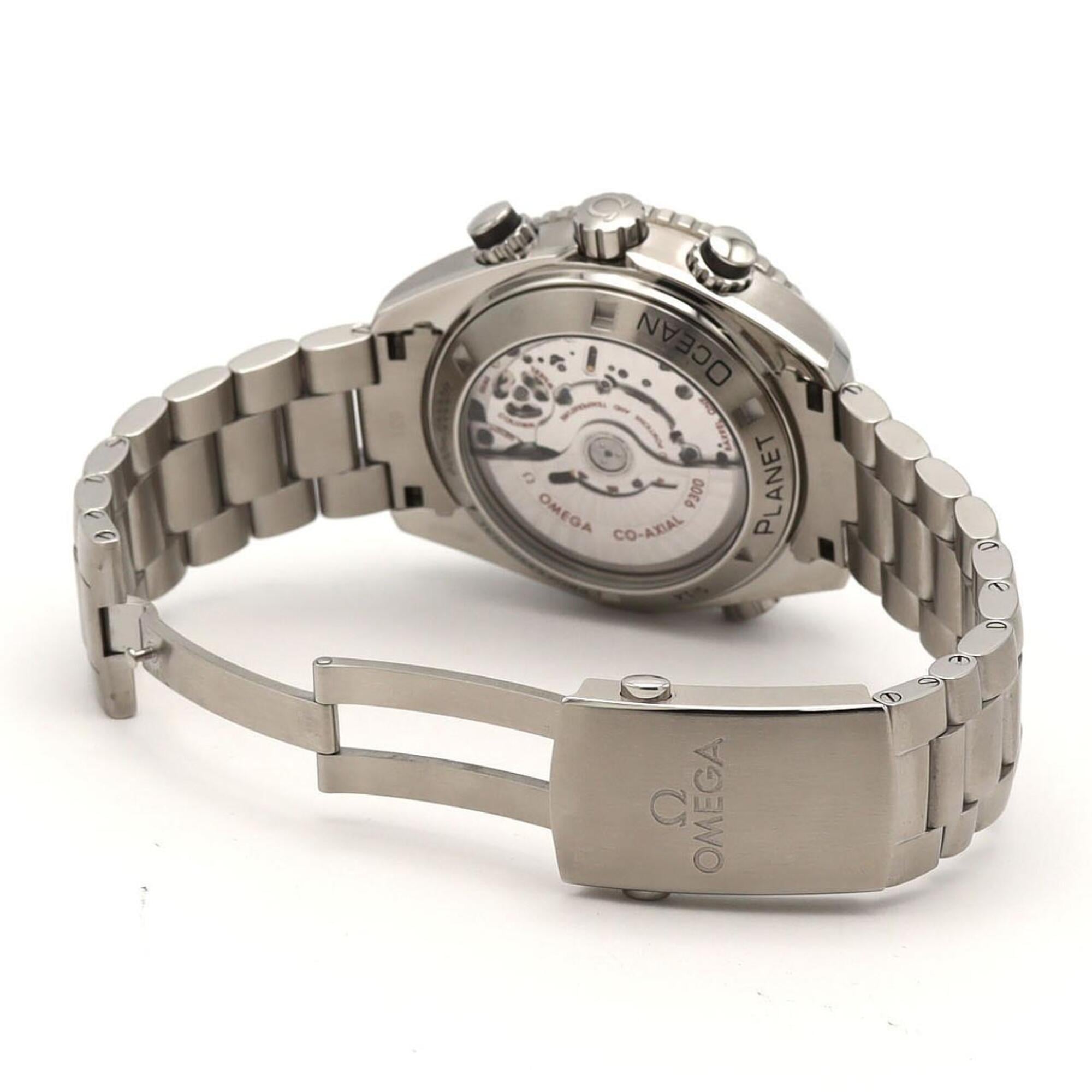Omega Seamaster Planet Ocean Chronograph 232.30.46.51.01.001 Automatikikuhr aus Edelstahl
