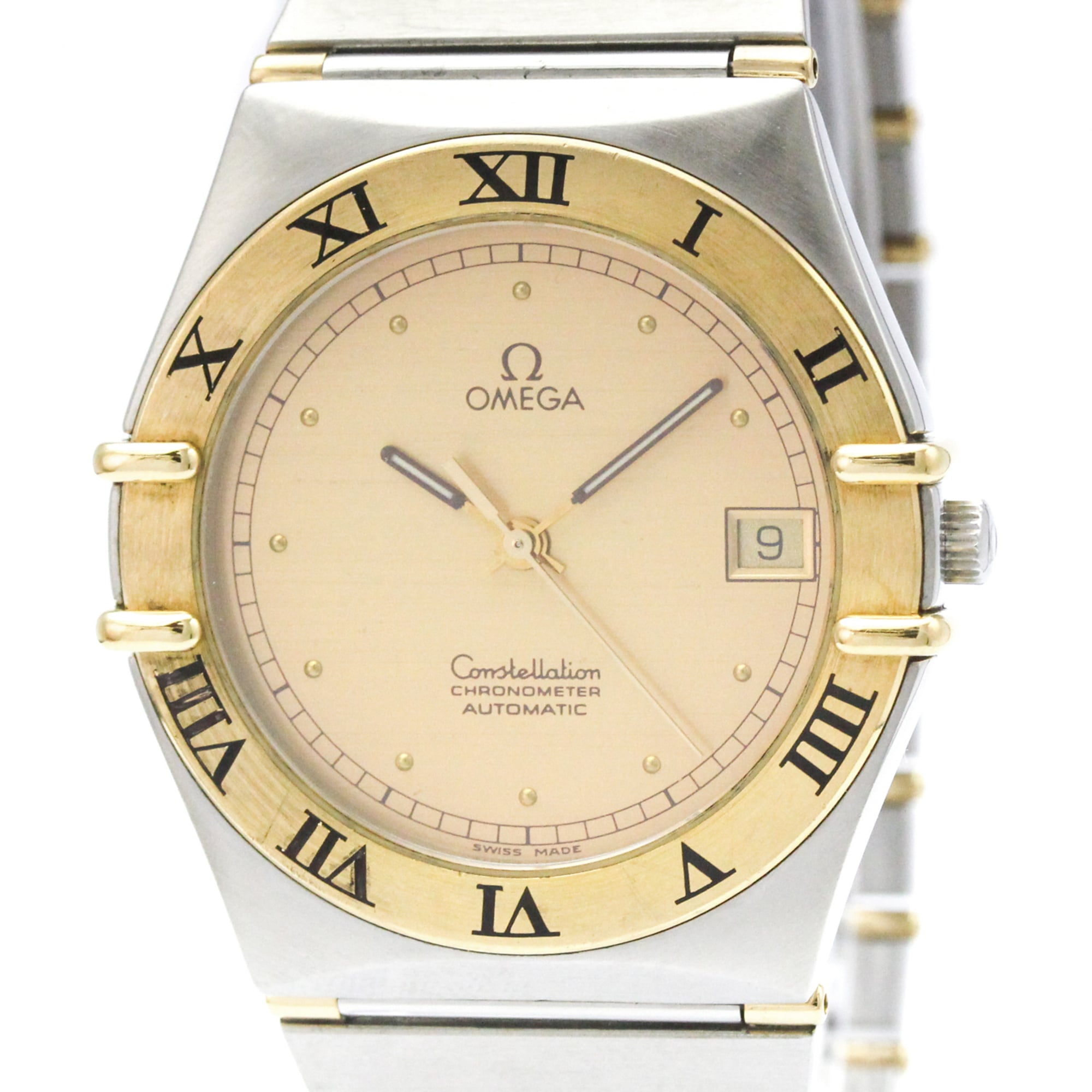 OMEGA Constellation Automatic Sapphire Back Watch 368.1075 Polished
