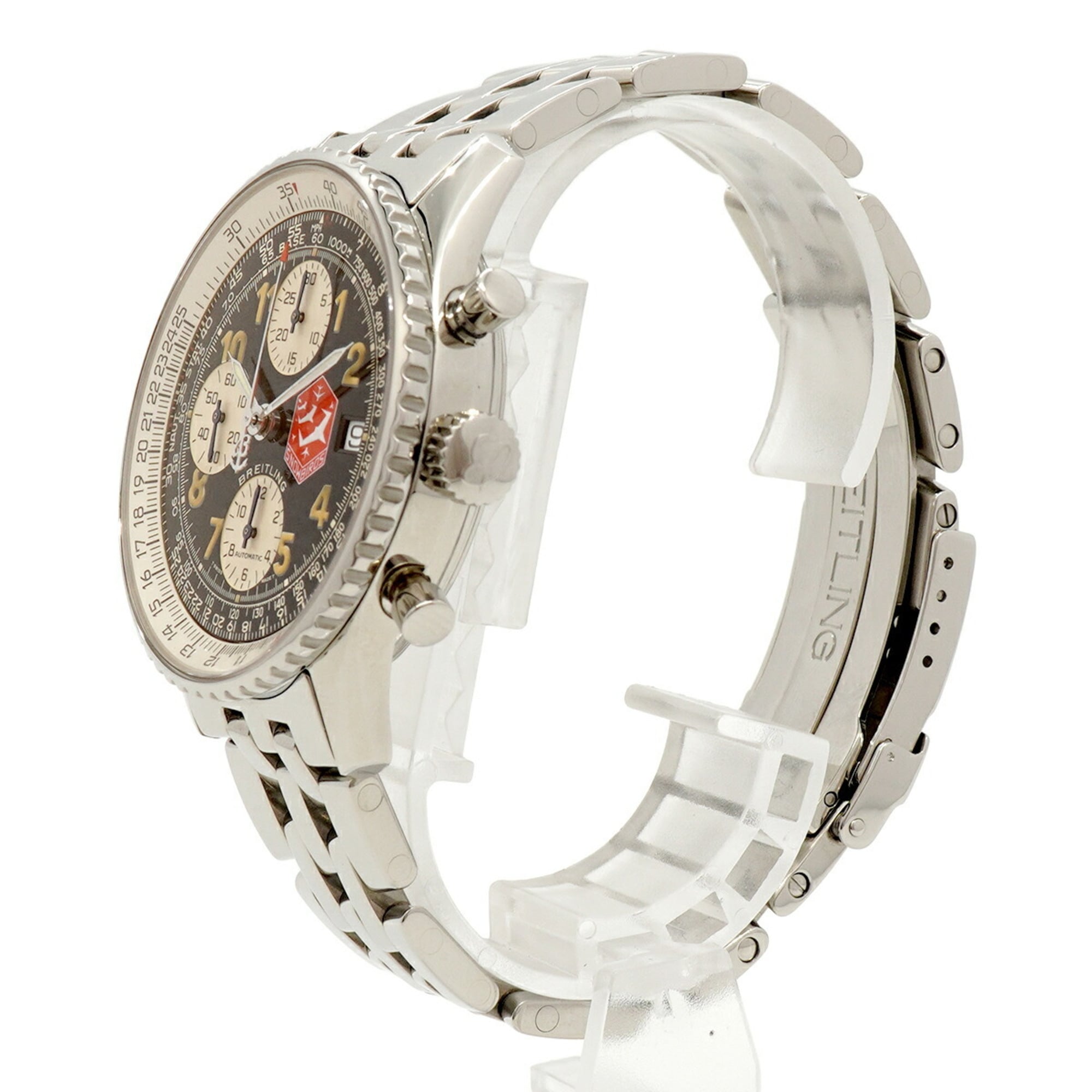 Breitling Old Navitimer Snowbirds A13022 Black Dial Men's Watch