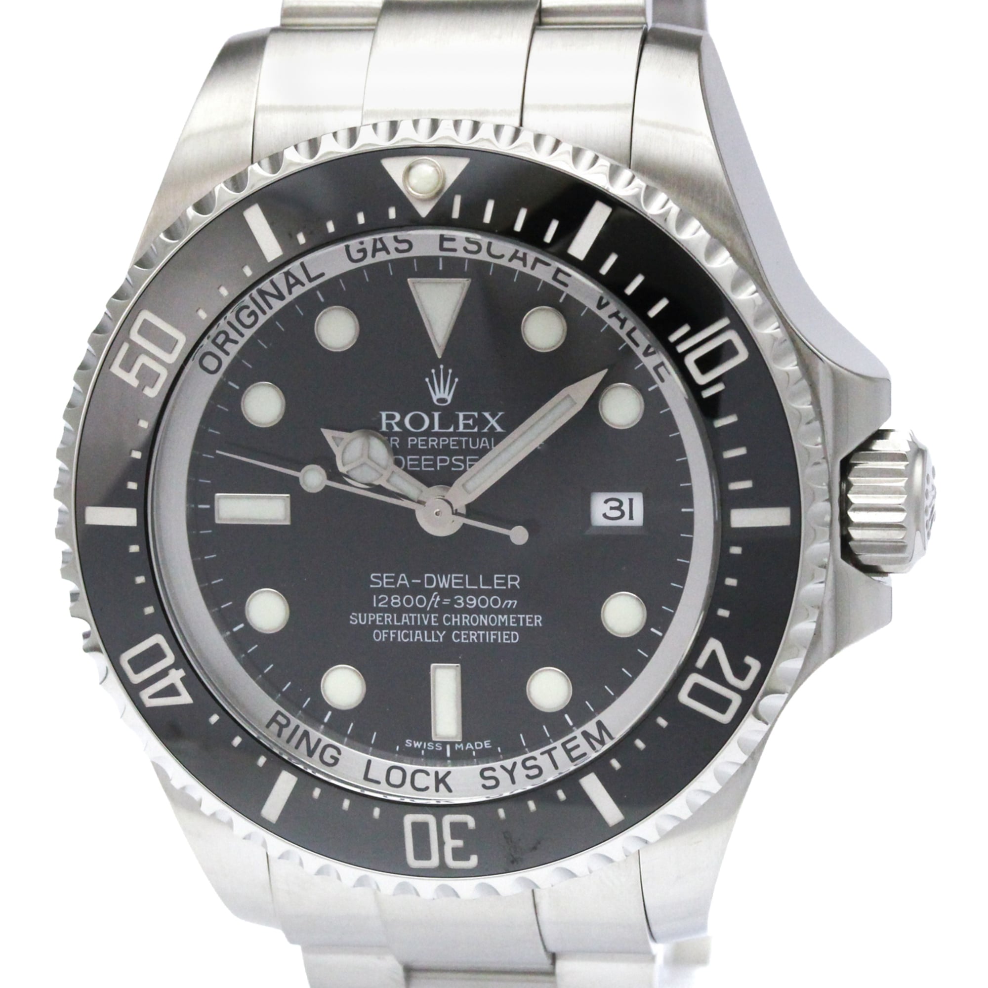 Rolex Sea Dweller 116660 Black Dial 44mm Watch
