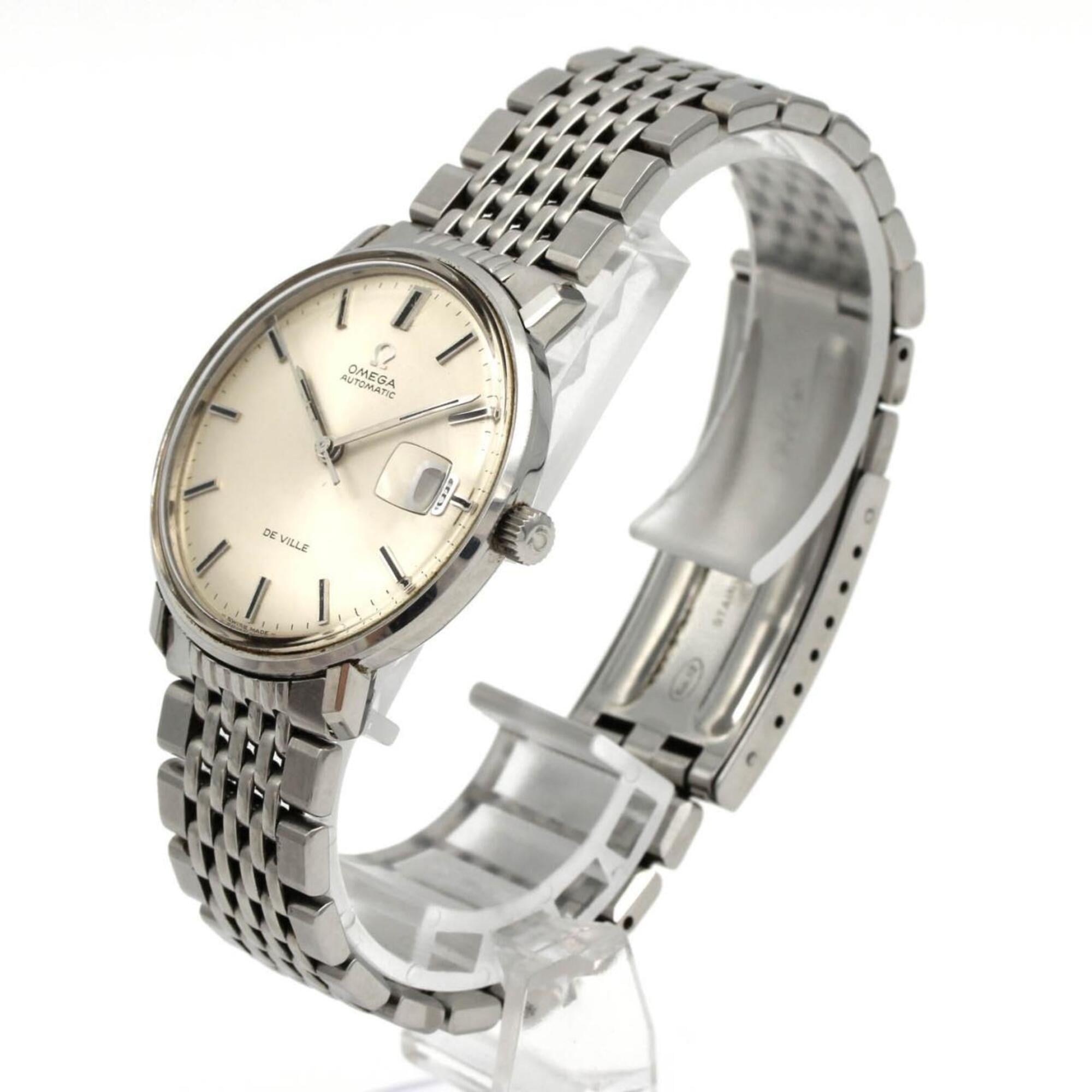 Omega De Ville 166033 Silver Dial 34mm Watch
