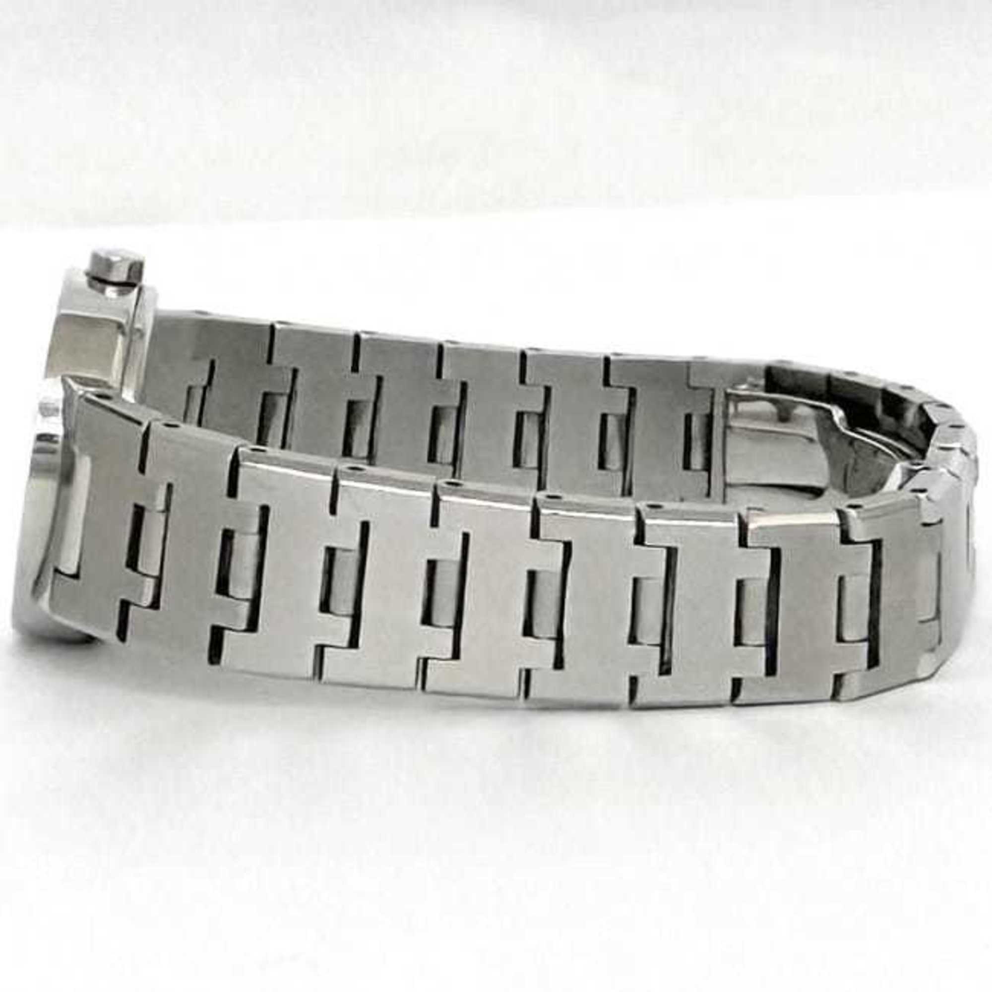 Bvlgari Uhr f-21814 SchwarzSilber BB23SS Damenuhr aus EdelstahlQuarz BVLGARI-Zifferblatt, batteriebetrieben