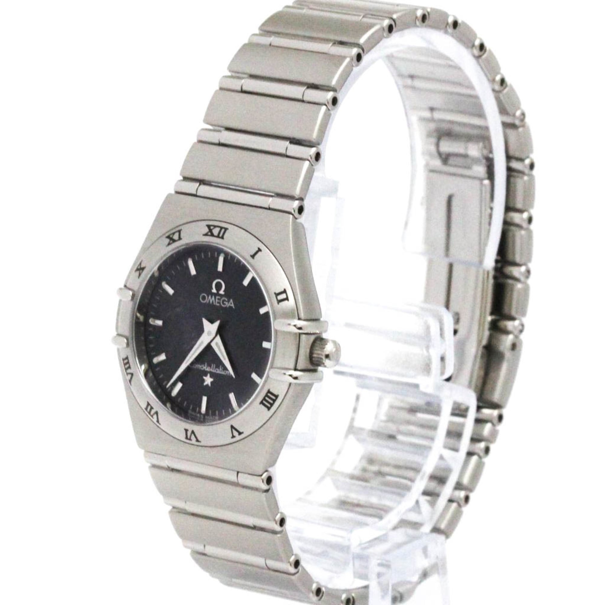 OMEGA Constellation Steel Quartz Ladies Watch 1572.40 Polished