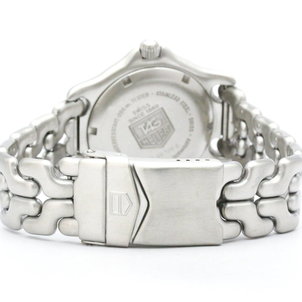 TAG Heuer Sel S89.706 Silber Zifferblatt 38 mm Uhr