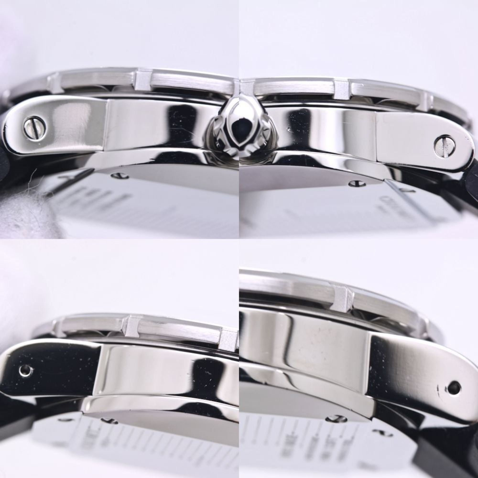 Chaumet Class One MM Bezel Diamond W17229-33G roestvrij staal x rubber jongenshorloge 39989