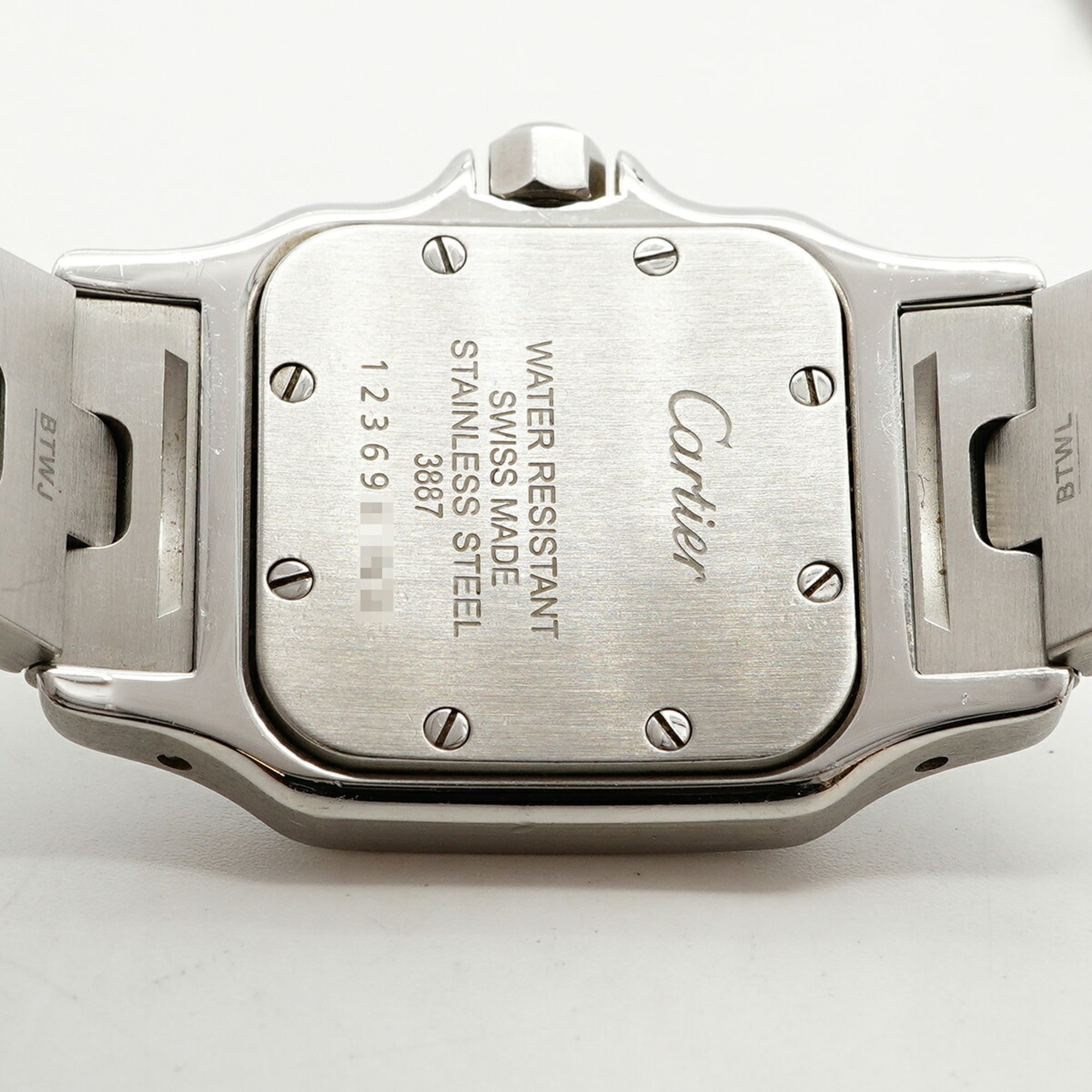 Cartier Santos W20056D6 Silver Dial 23mm Watch