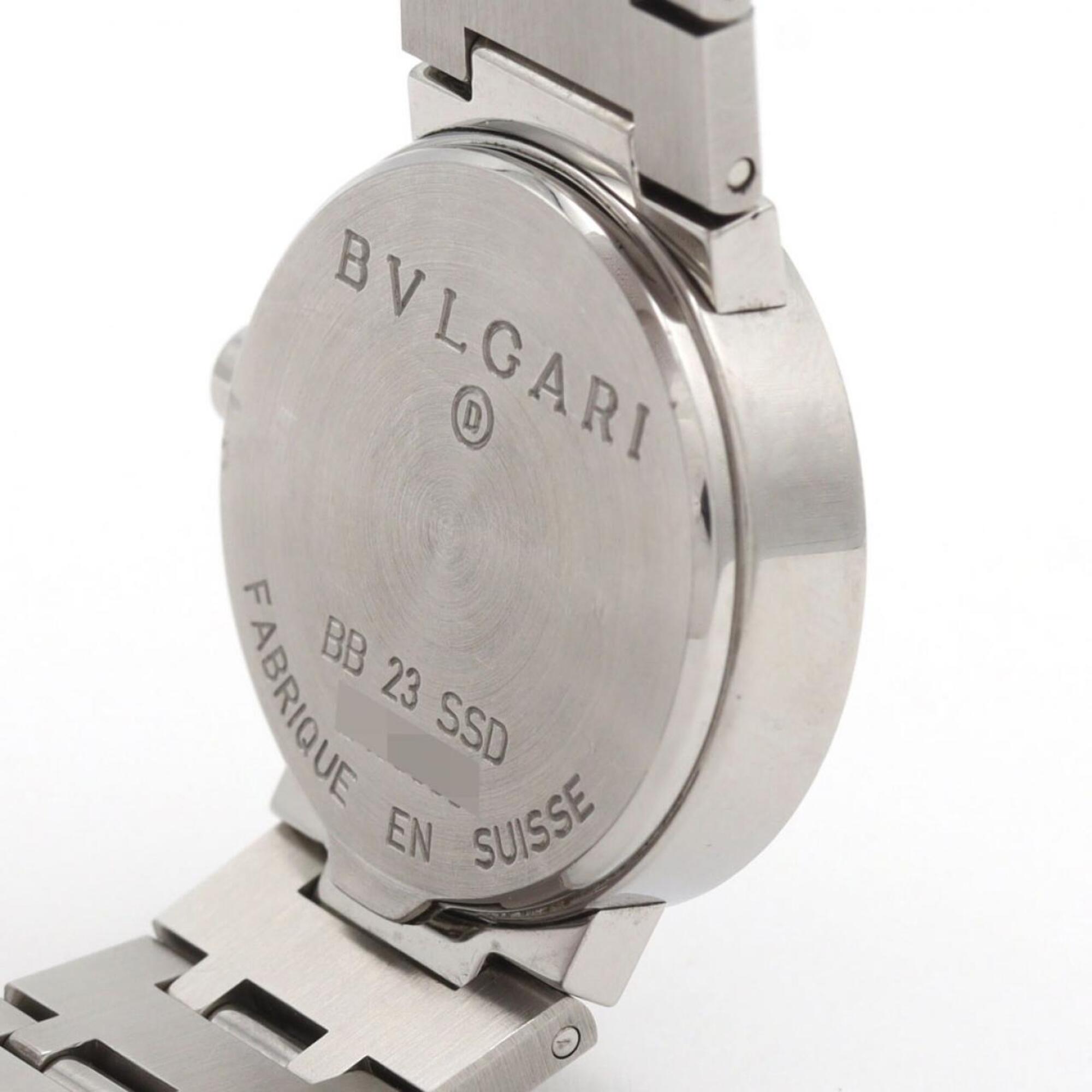 Bvlgari Bulgari Bulgari BB23SSD Black Dial 23mm Watch
