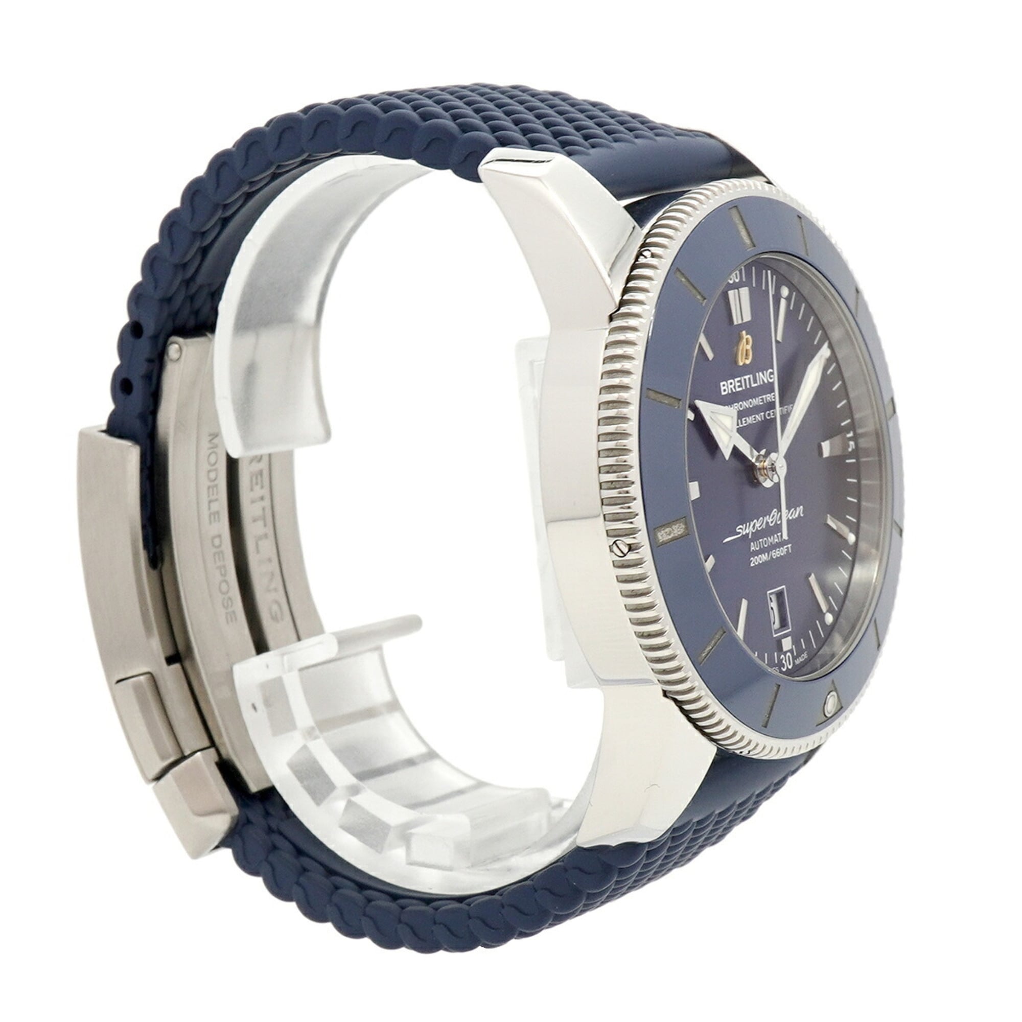 Breitling Superocean Heritage II B20 AB2020 Blue Dial 45mm Watch