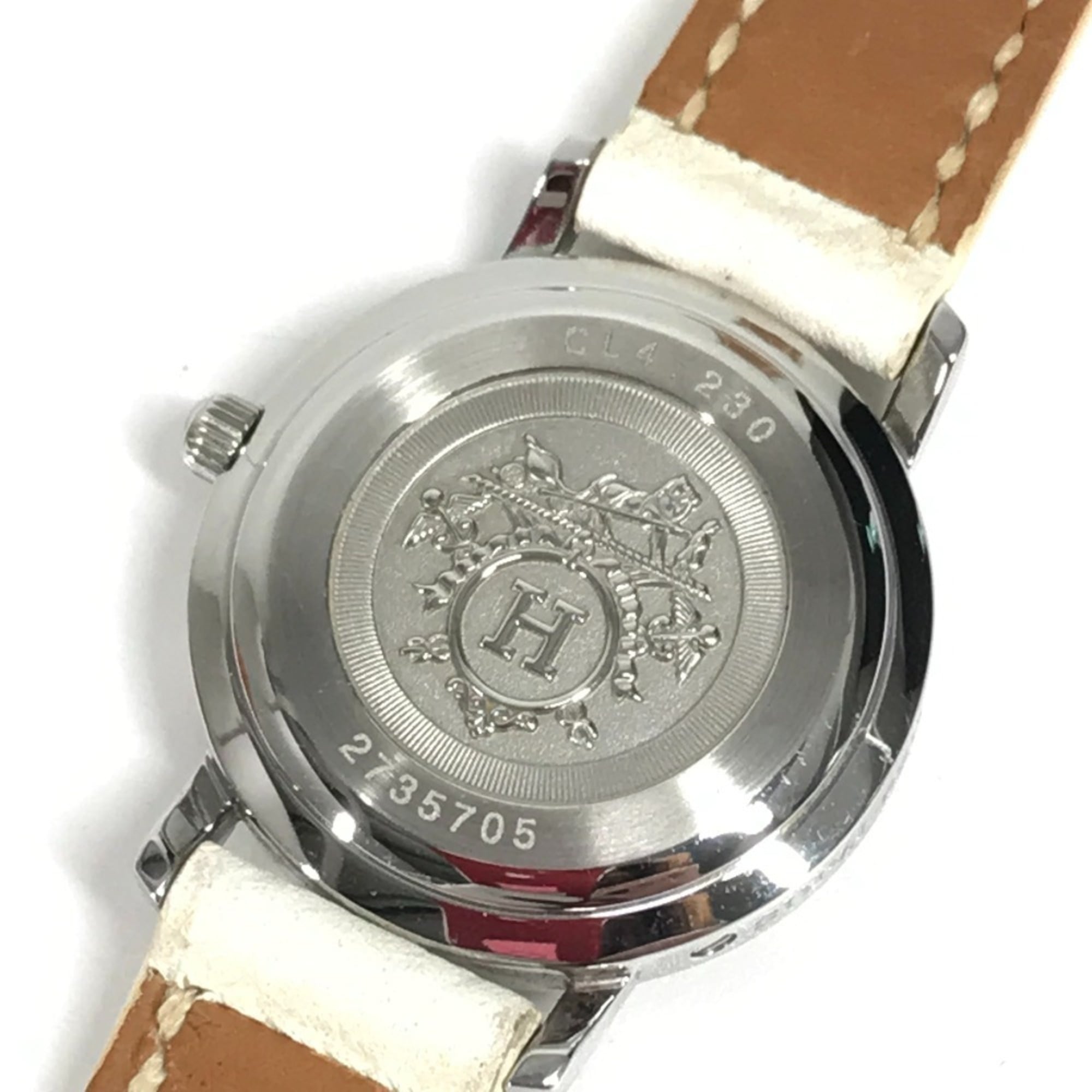Hermes Clipper GZl1cgey Blue Dial 24mm Watch