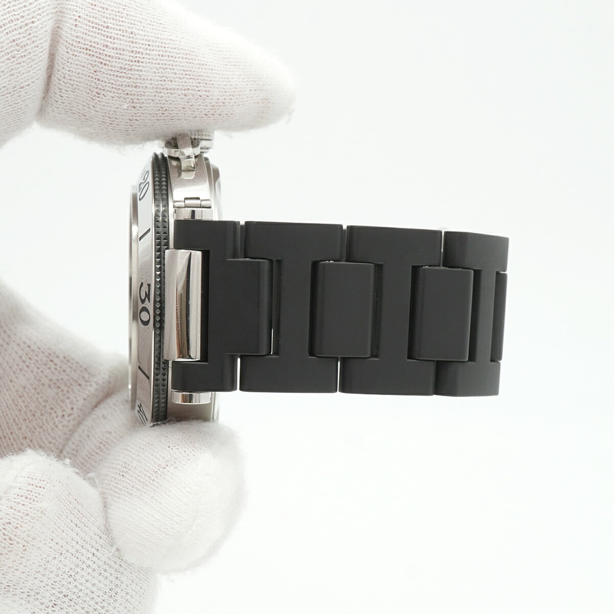 Montre Cartier Pasha Seatimer Date W31077U2 Noir Cadran 40mm