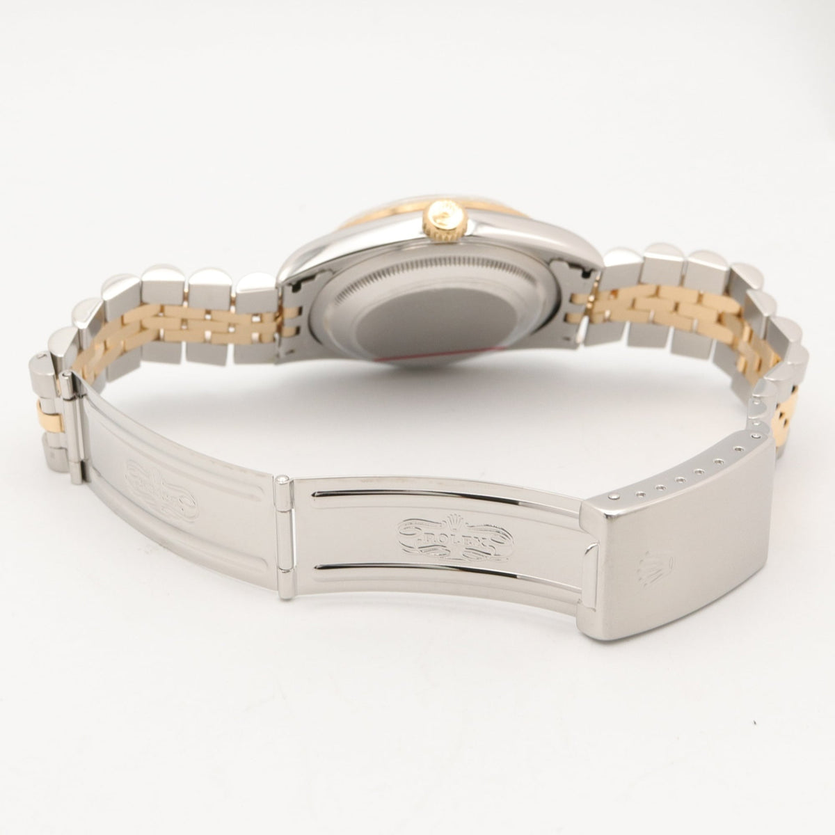 Rolex Datejust 10P Diamond 16233G Champagne, Gold Dial 36mm Watch