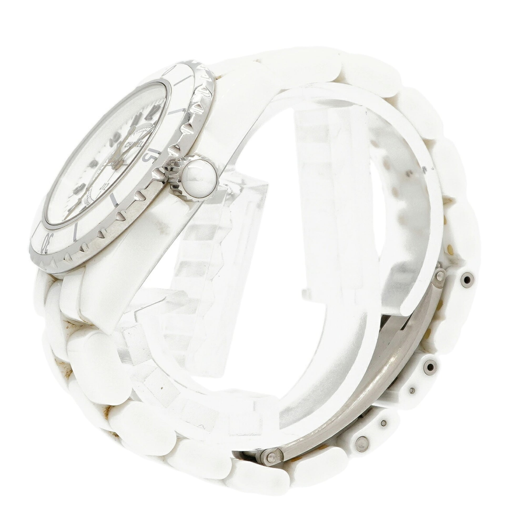 Chanel J12 H0968 White Dial 33mm Watch