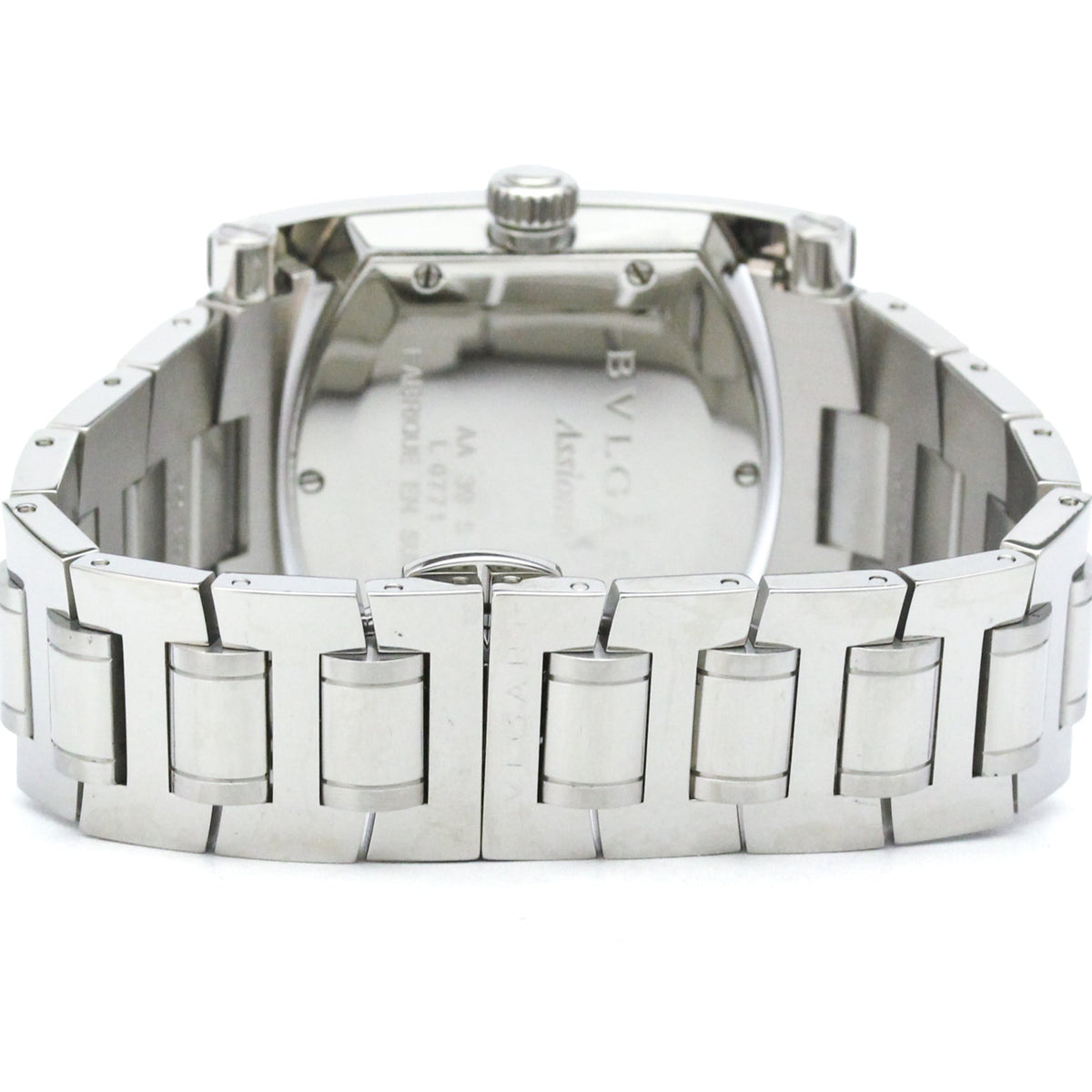 Bvlgari Assioma AA39S mit grauem Zifferblatt 39mm Uhr
