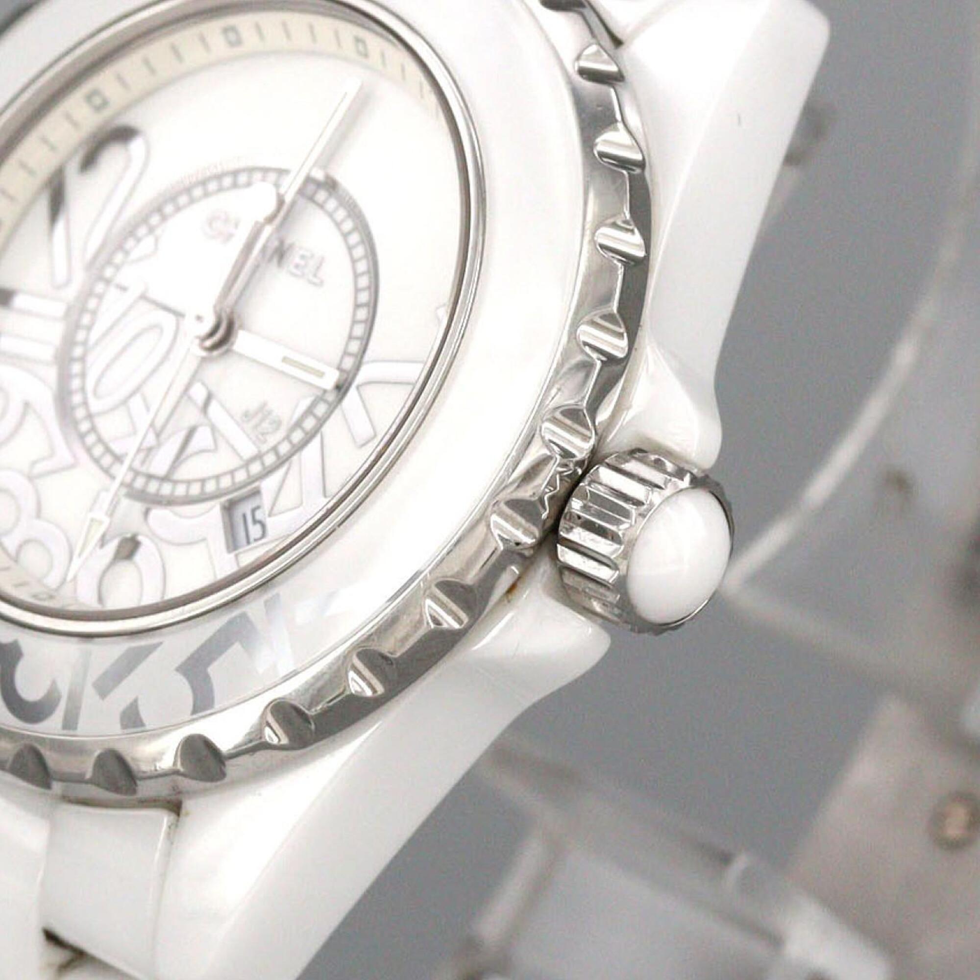 Chanel J12 Graffiti 33mm Ceramic Limited H5239 Quartz