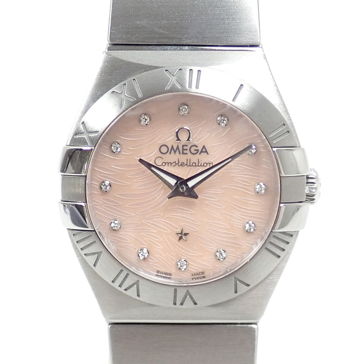 Omega Constellation 123.10.24.60.57.002 Pink Dial 24mm Watch