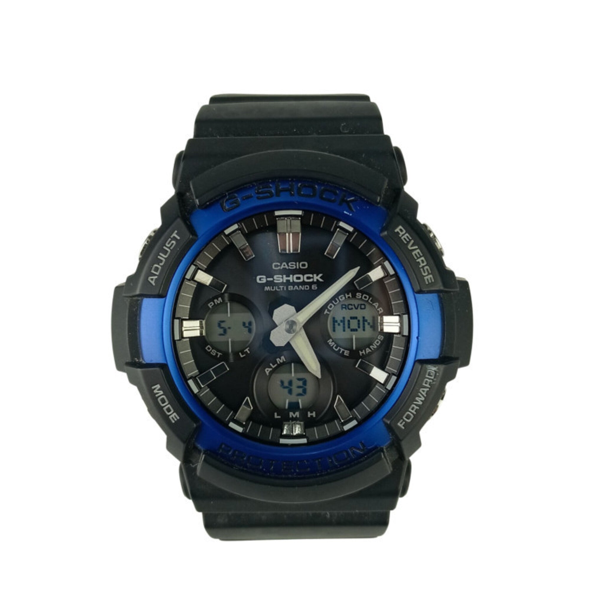 CASIO G-SHOCK ANALOG-DIGITAL GAW-100 SERIES GAW-100B-1A2JF Black Dial Resin/Aluminum Men's Watch