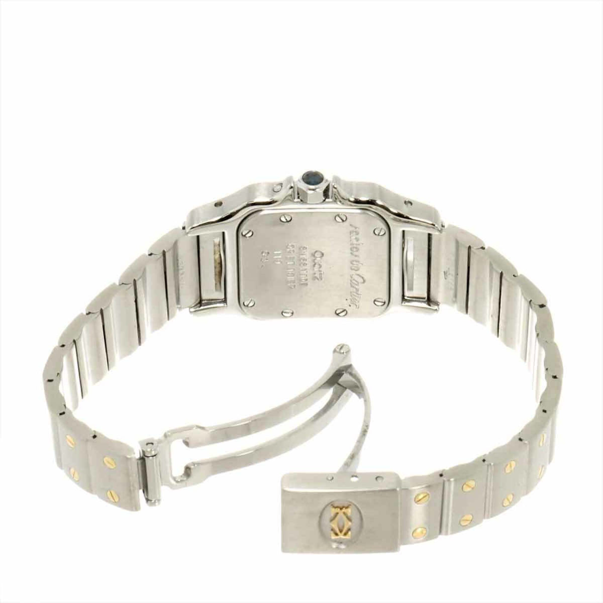 Cartier Santos Galbee SM Mondphase W20008C4 Silber Zifferblatt 24 mm Uhr