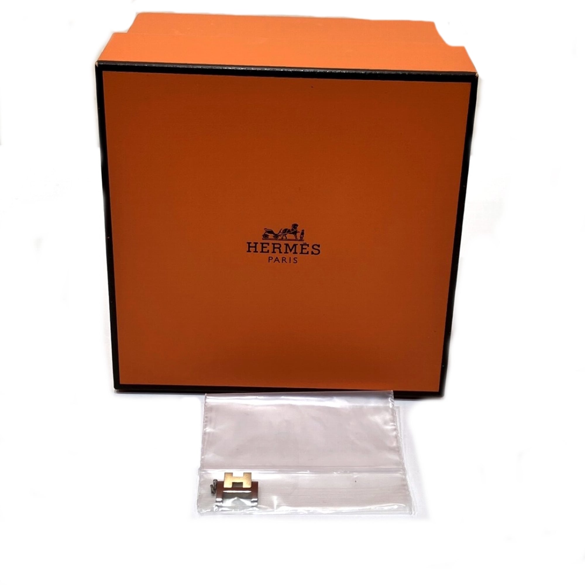 Hermes Croisière NB watch, total weight 43g, stainless steel, quartz m