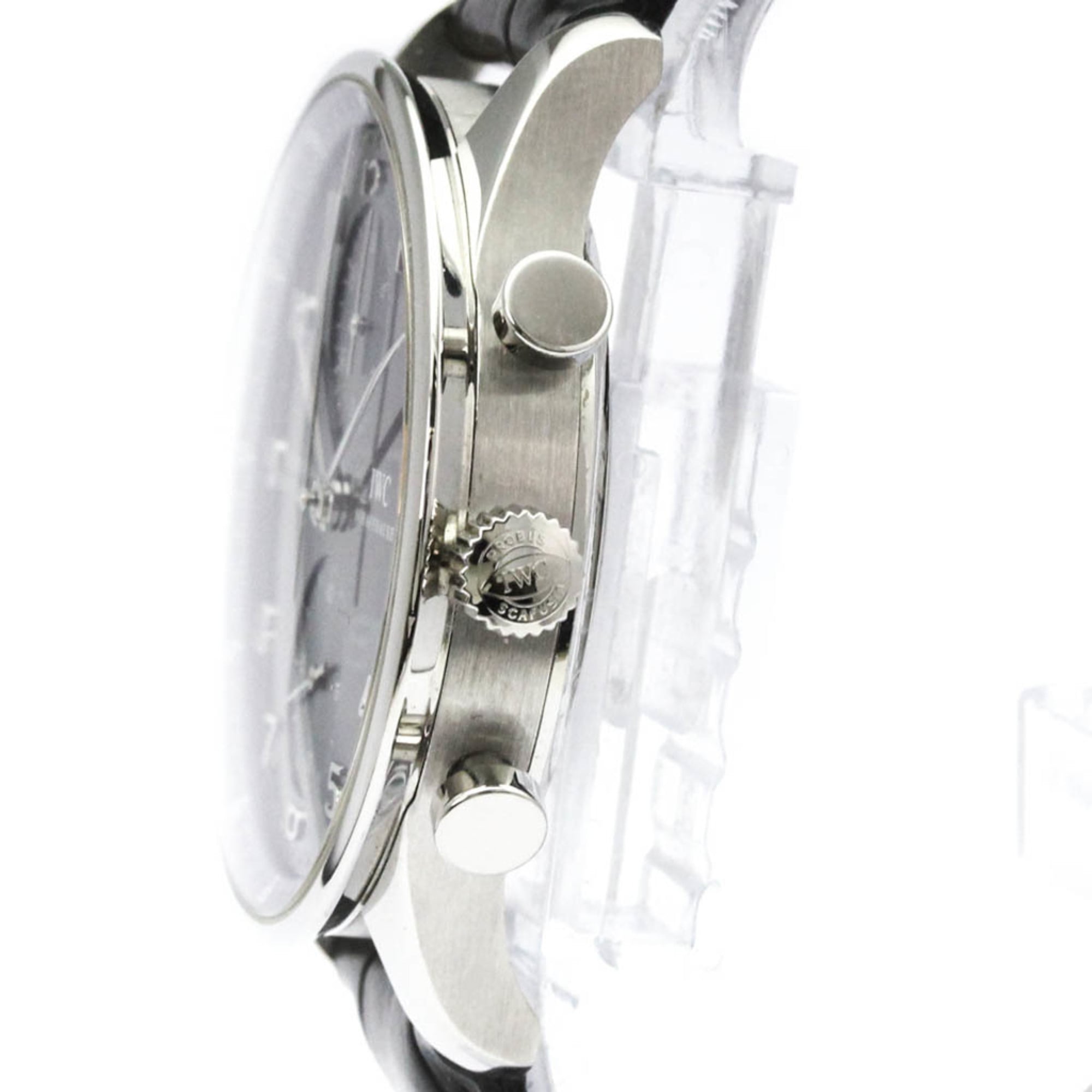 IWC Portuguese Chronograph stalen automatisch horloge IW371491