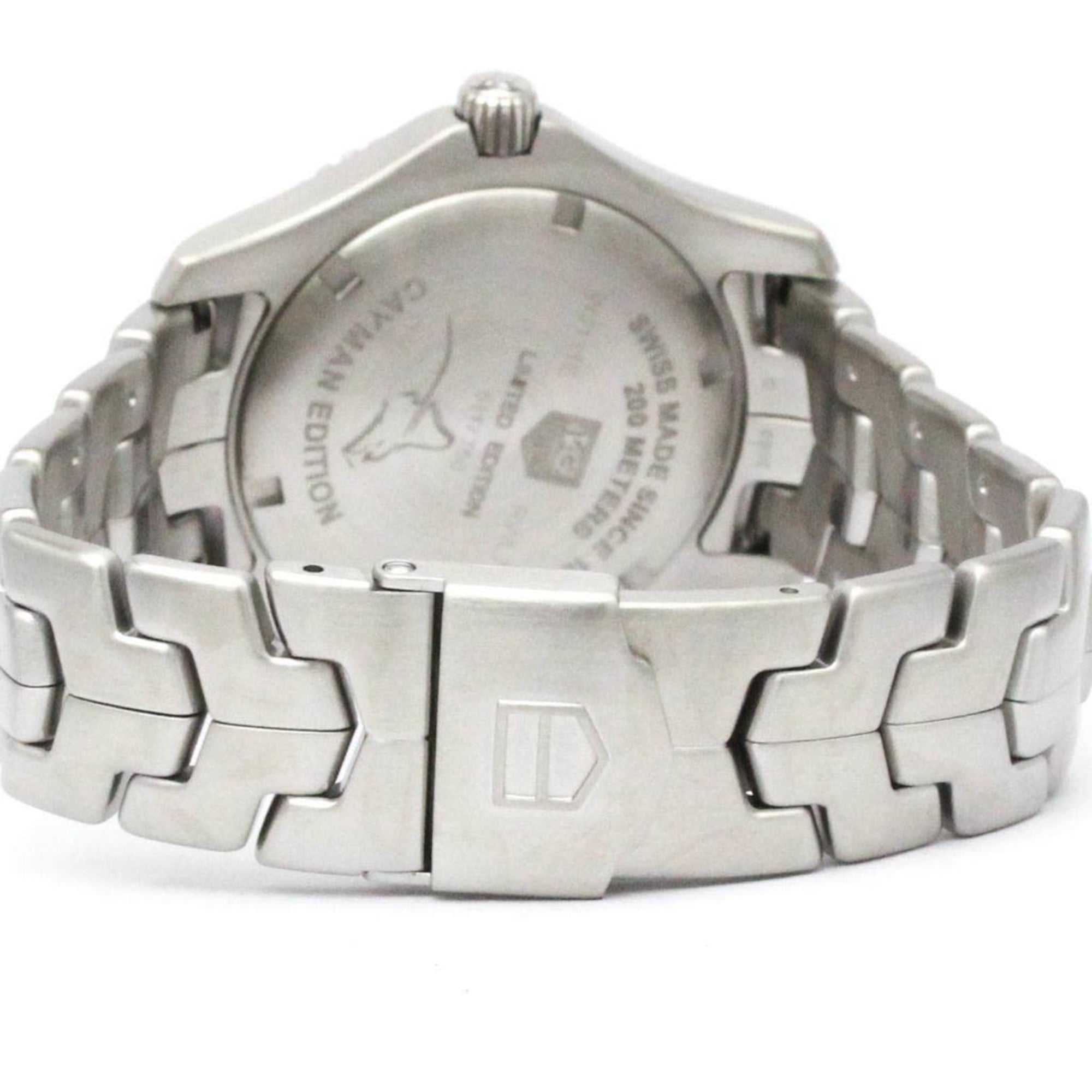 TAG HEUER Link Cayman Islands Edition LTD Watch WJ111E Polished