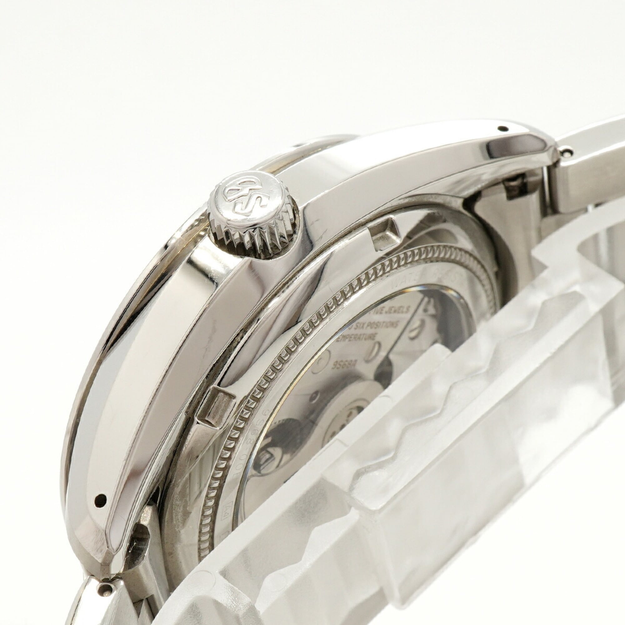 Grand Seiko SBGR309 9S68-00B0 Herrenuhr Schwarz Zifferblatt