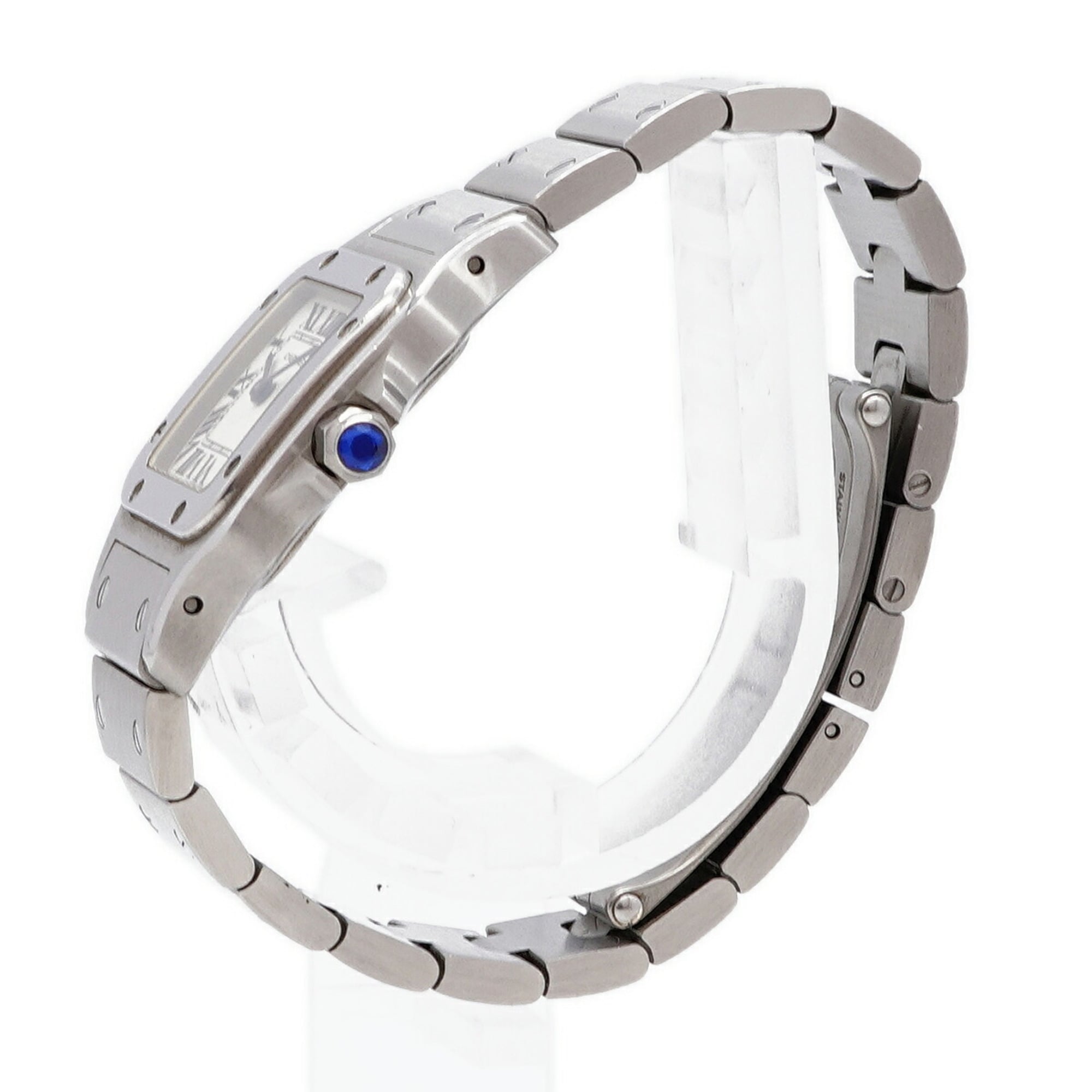 Cartier Santos Galbee SM W20056D6 Ivory Dial 23mm Watch