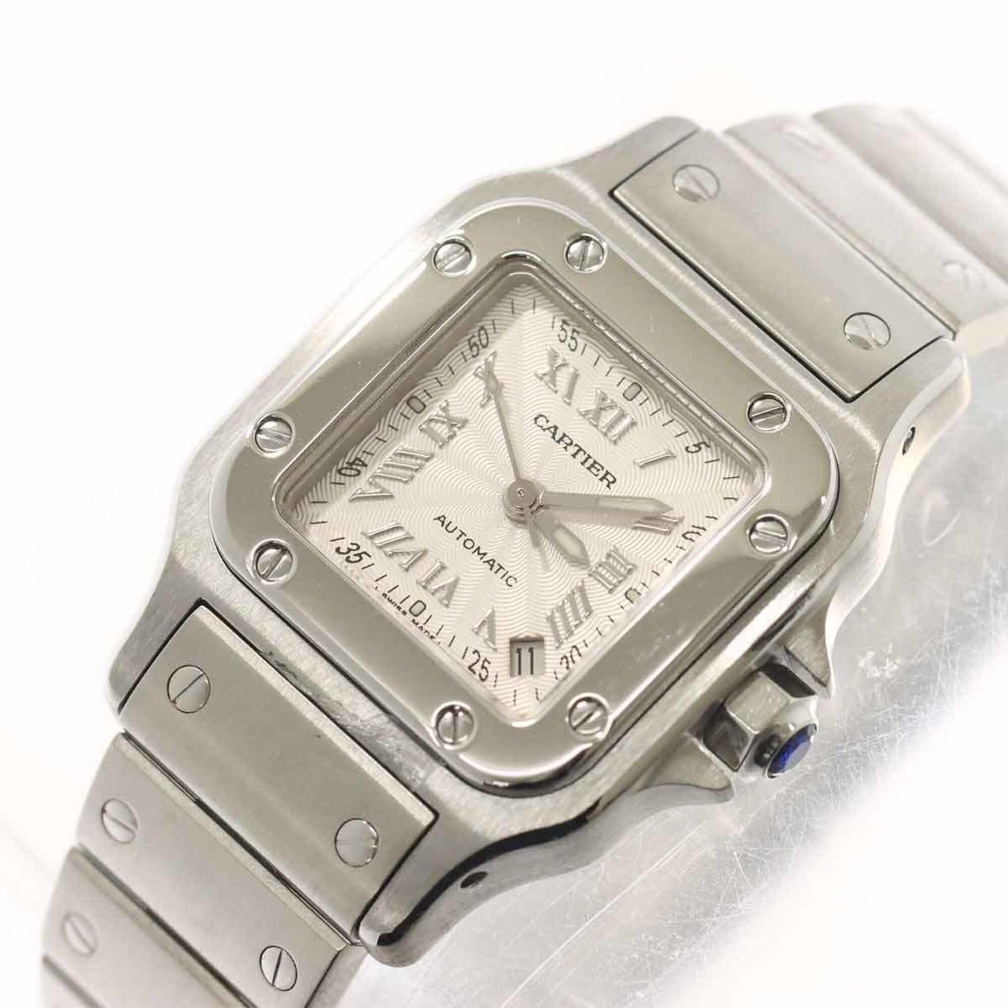 Cartier Santos W20044D6 Silver Dial 24mm Watch