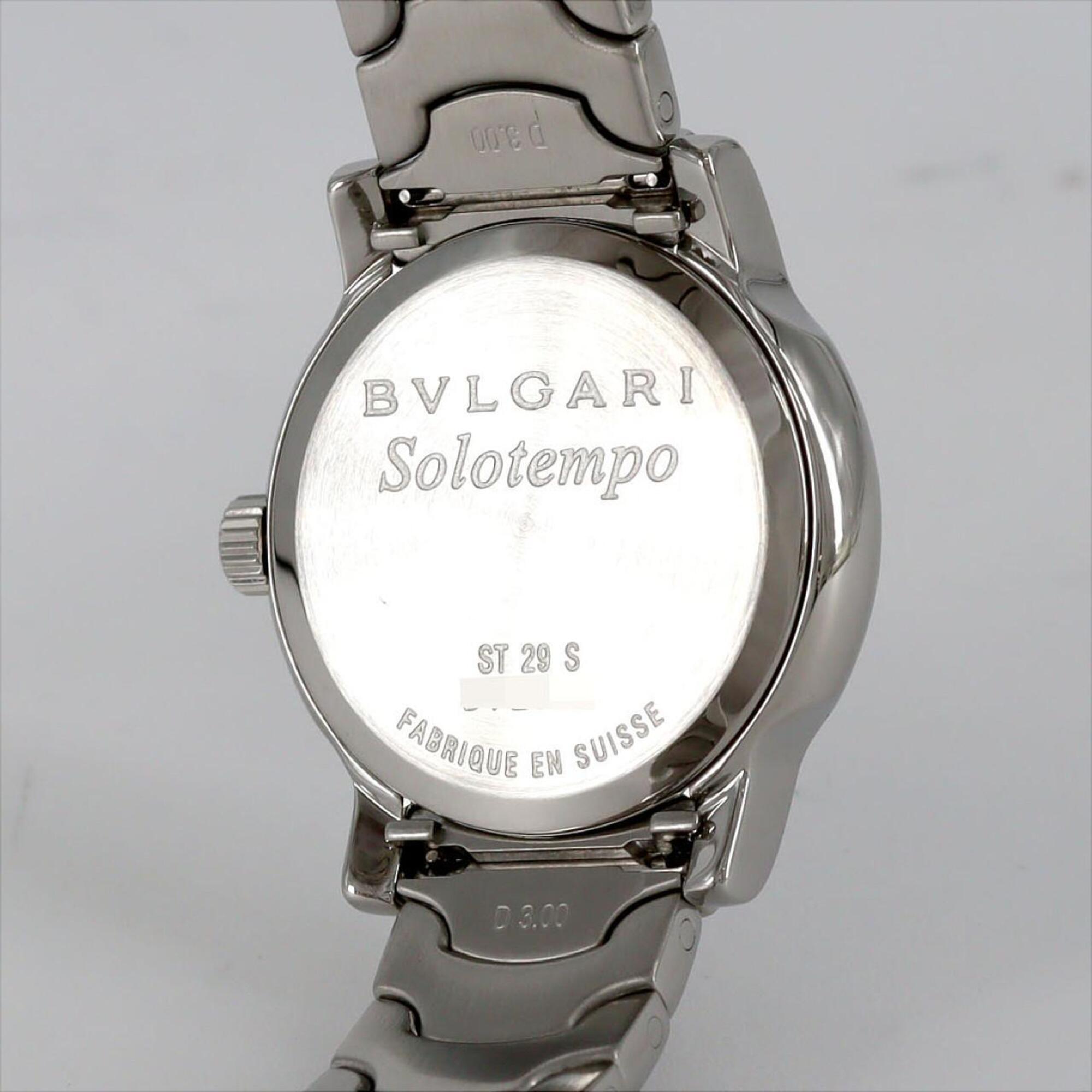 Bvlgari Bulgari Solotempo ST29S/ST29WSSD White Dial 29mm Watch