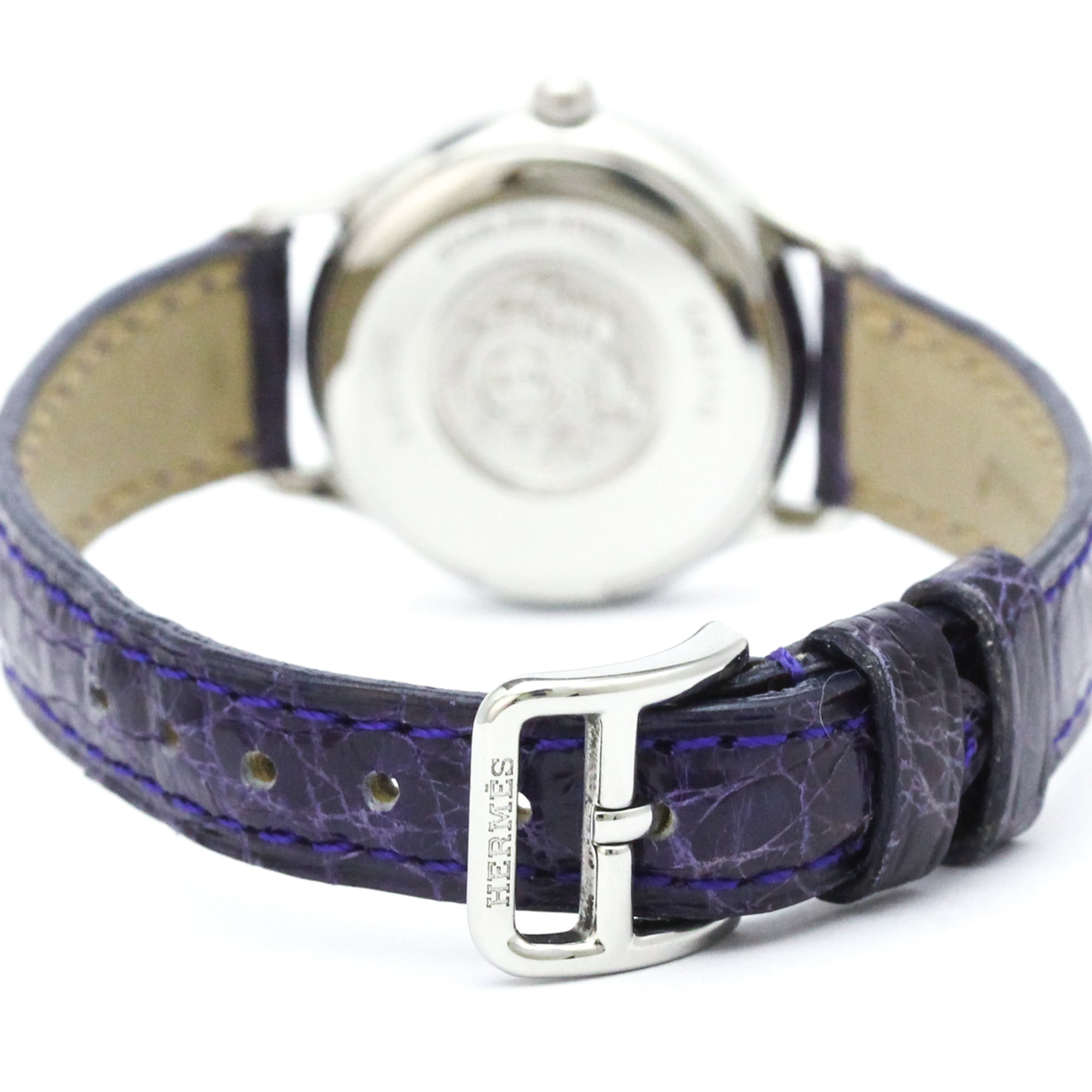 Hermes Slim D'Hermes CA2.110 Silver Dial 25mm Watch