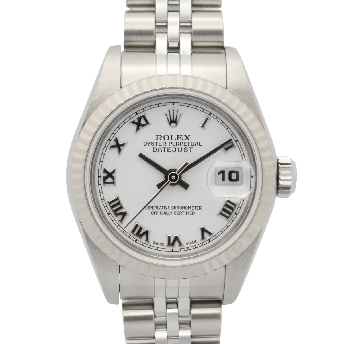 Rolex Datejust 79174 White Dial 26mm Watch