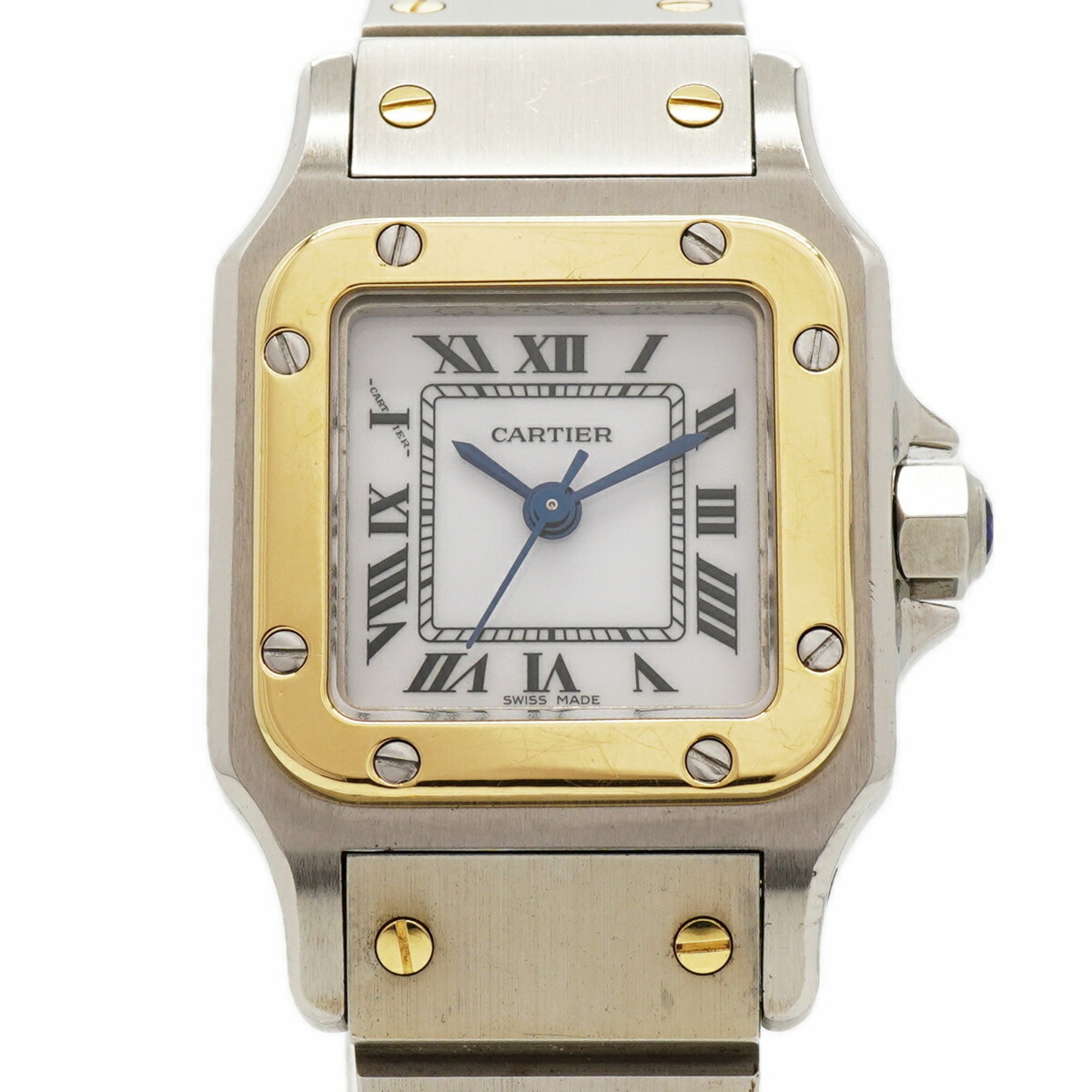 Cartier Santos Galbee SM White Dial Women's Watch