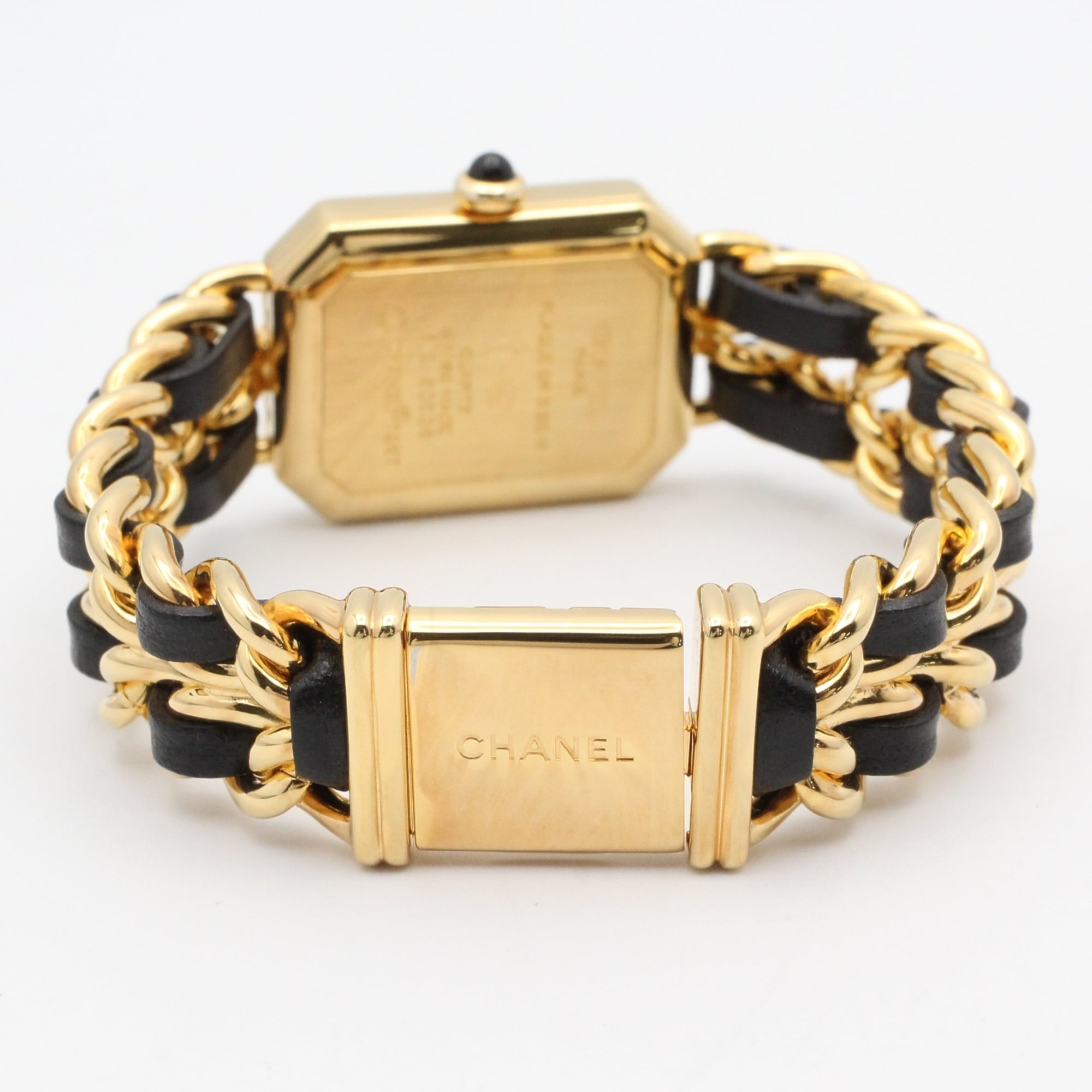 Chanel CHANEL Première S H0001 Black Dial 20mm Watch