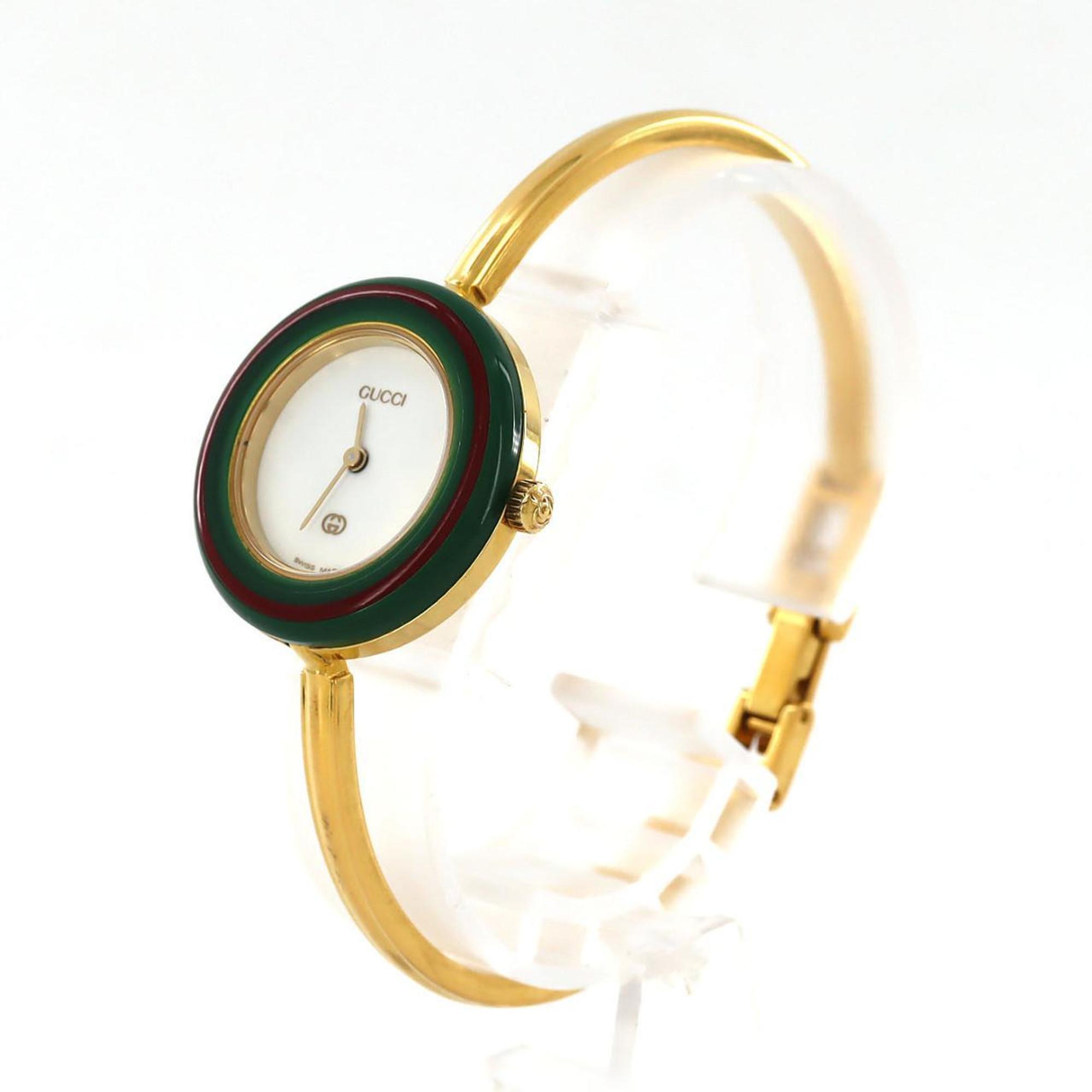 Gucci Change Ring GP M size 11 12 watch quartz