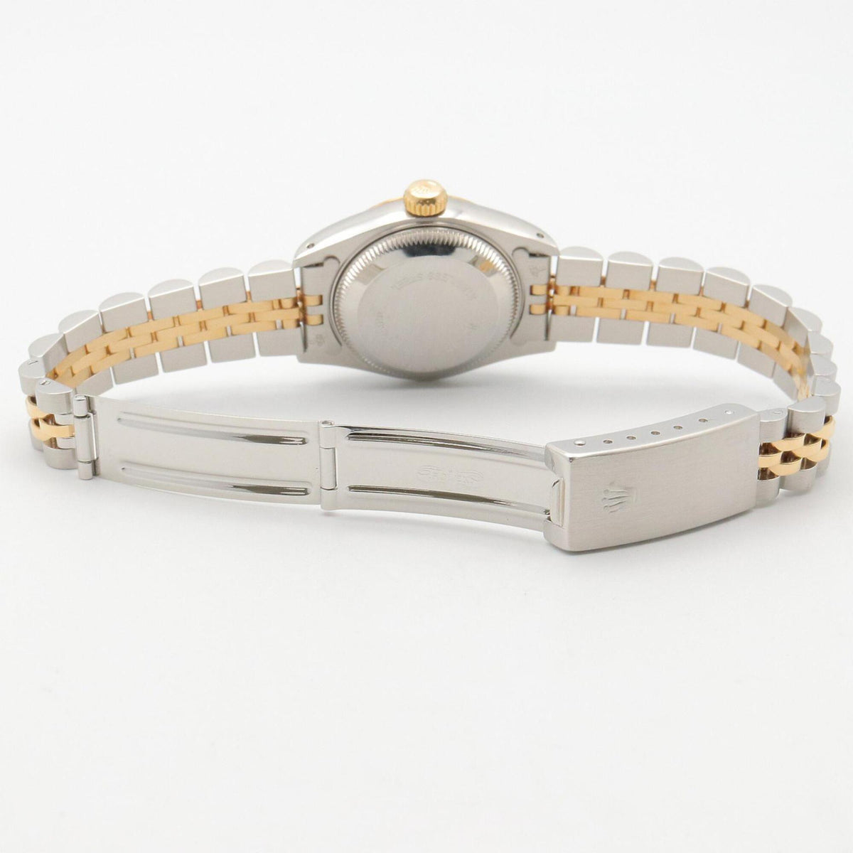 Rolex Datejust 90 Champagner Bar 18 K (69173, goldenes Zifferblatt, 26 mm Uhr)